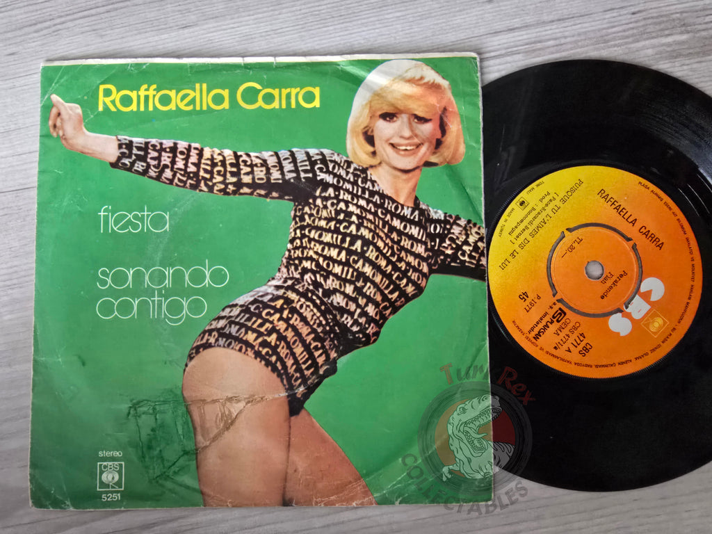 Raffaella Carra – Fiesta 7" Turkish Pressing Vinyl Turkey Edition