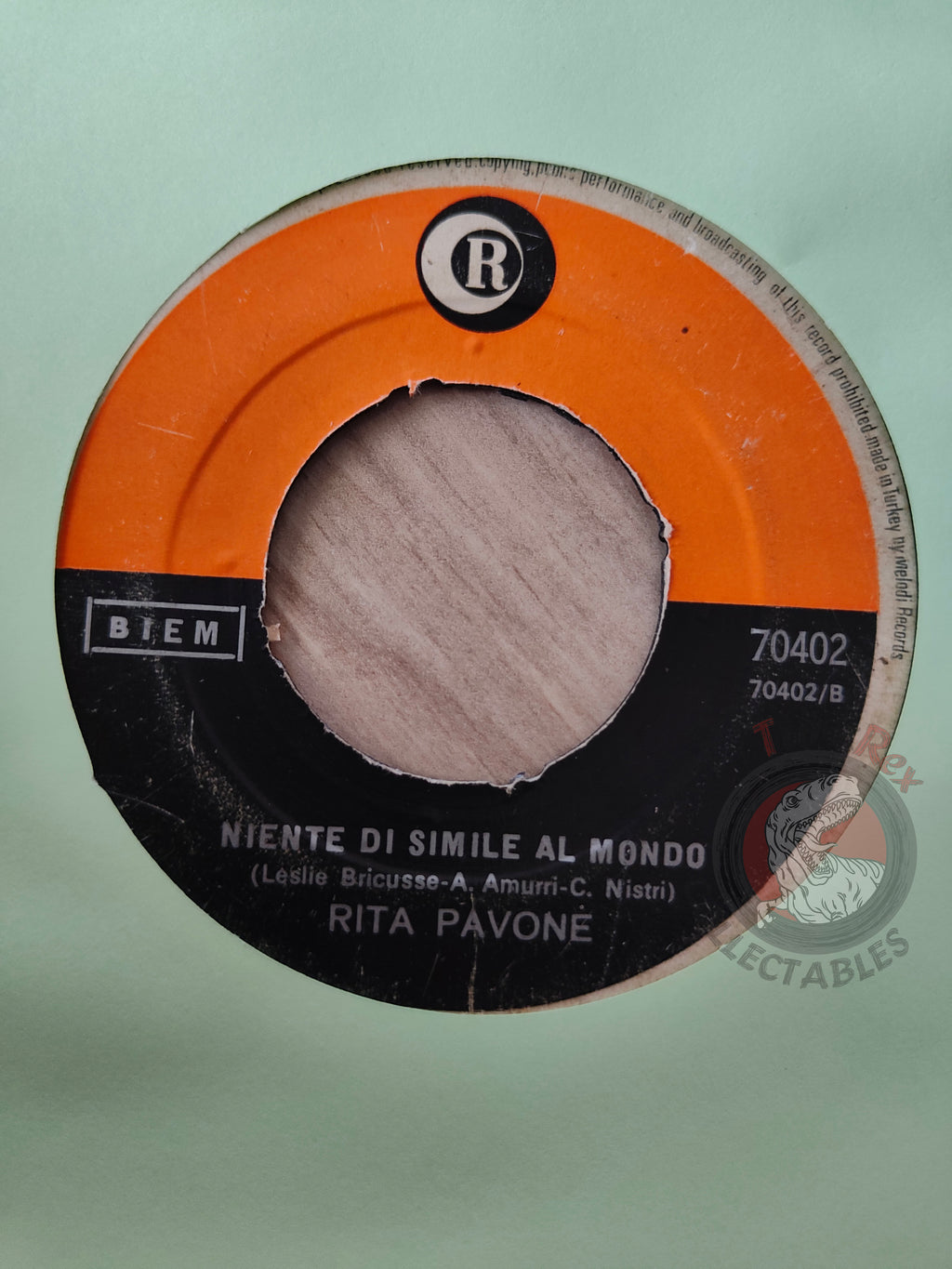 Rita Pavone – Chitty Chitty Bang Bang 7" Turkish Pressing Vinyl Turkey Edition
