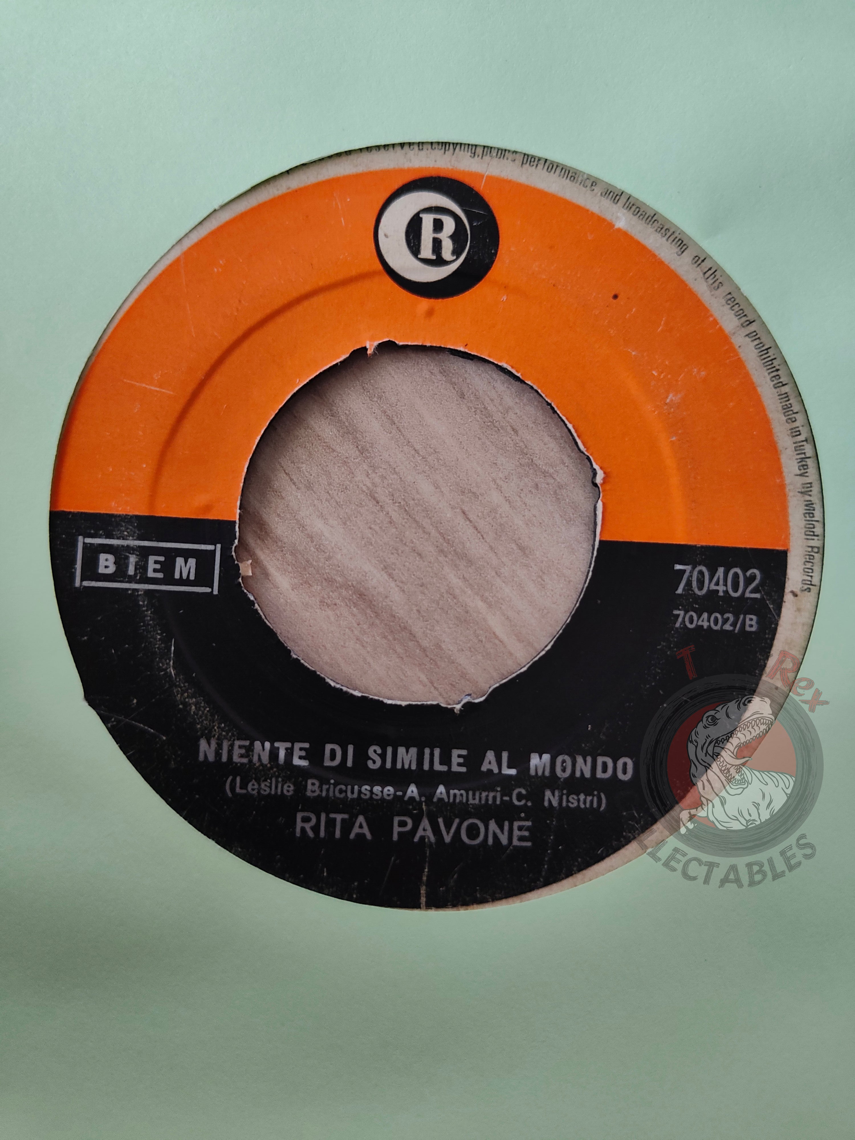 Rita Pavone – Chitty Chitty Bang Bang 7" Turkish Pressing Vinyl Turkey Edition