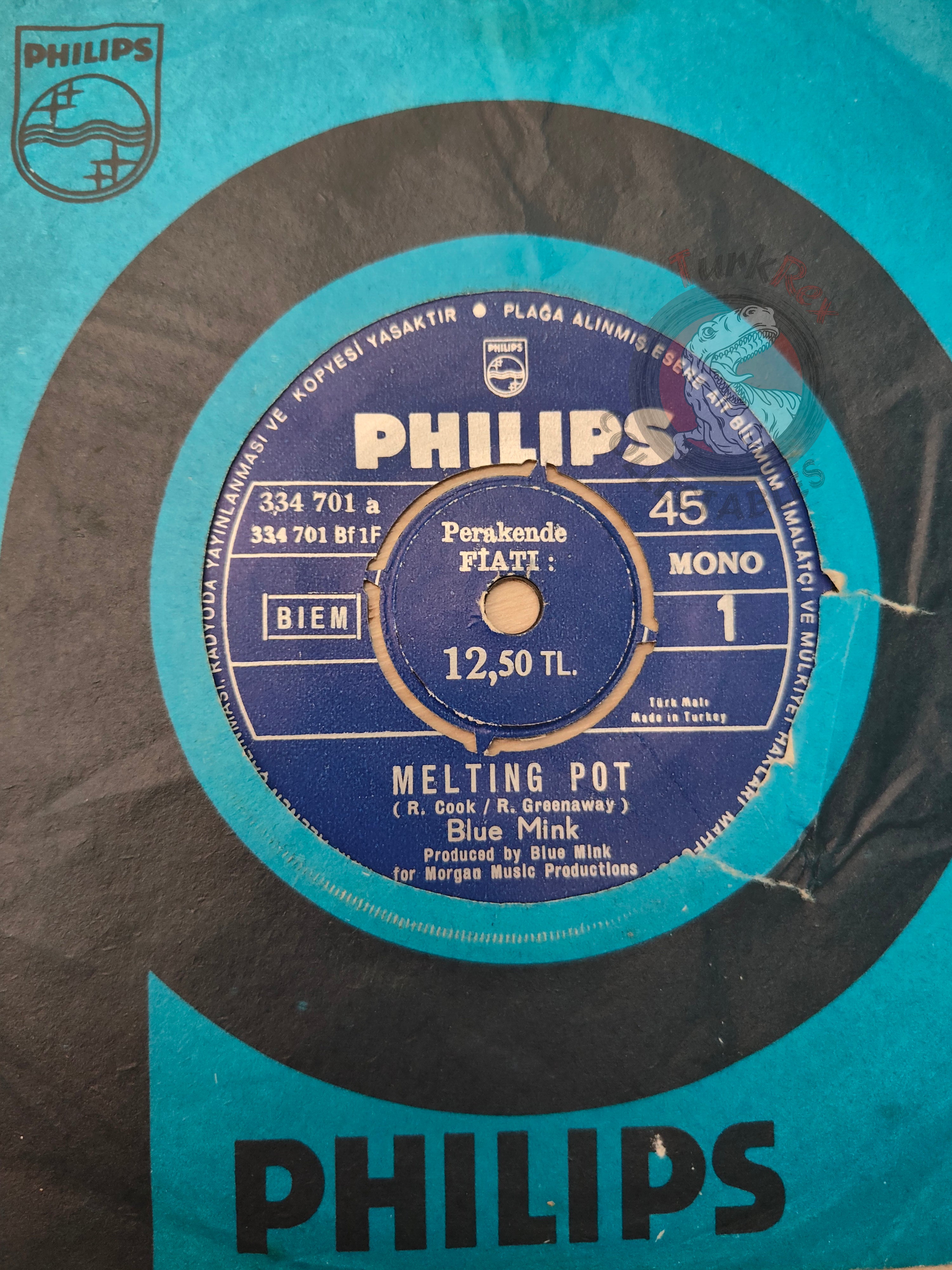 Blue Mink – Melting Pot 7" Turkish Pressing Vinyl Turkey Edition 2
