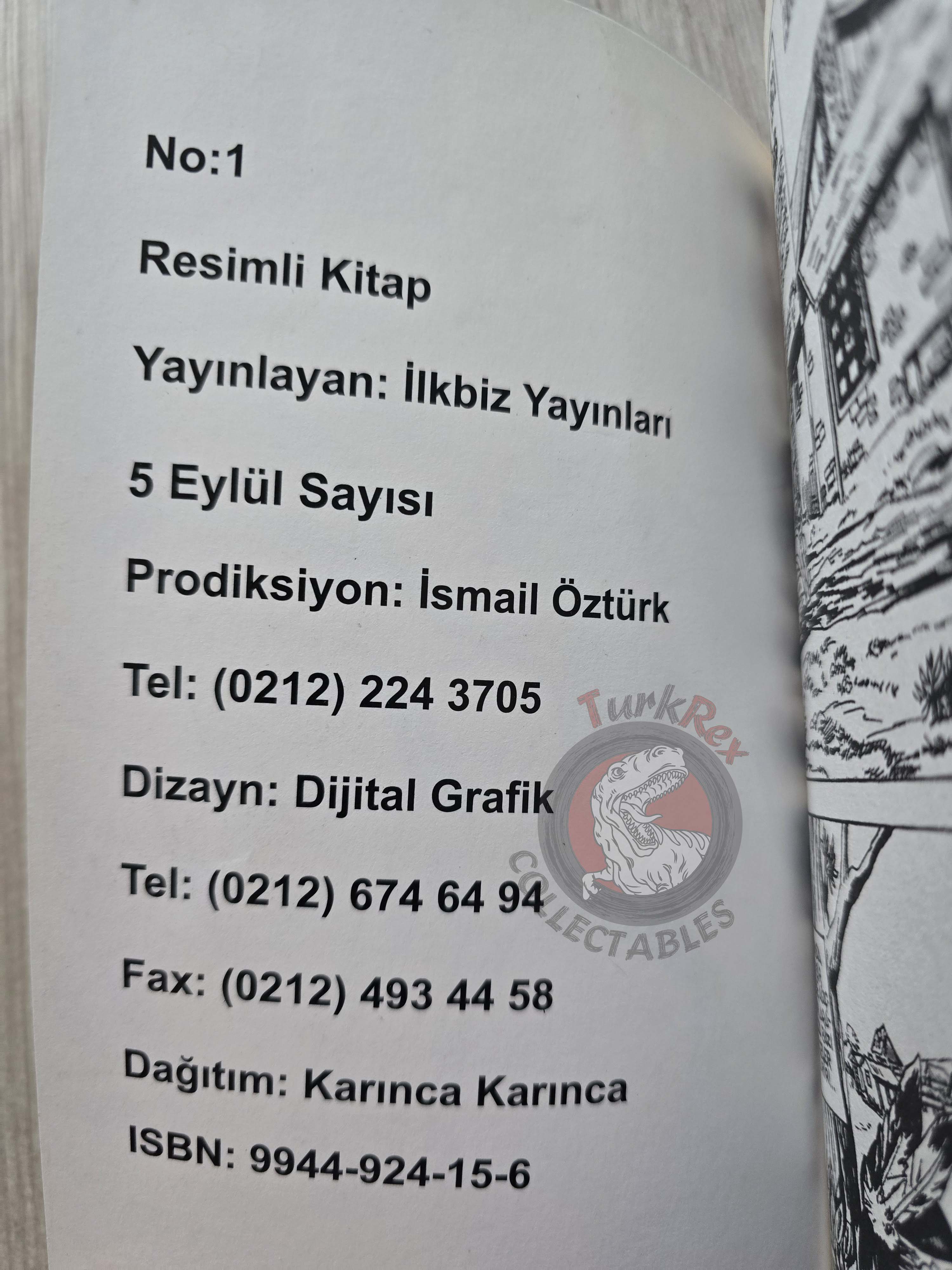 Şimşek #1 Western Comic Turkish Turkey by  İsmail Öztürk