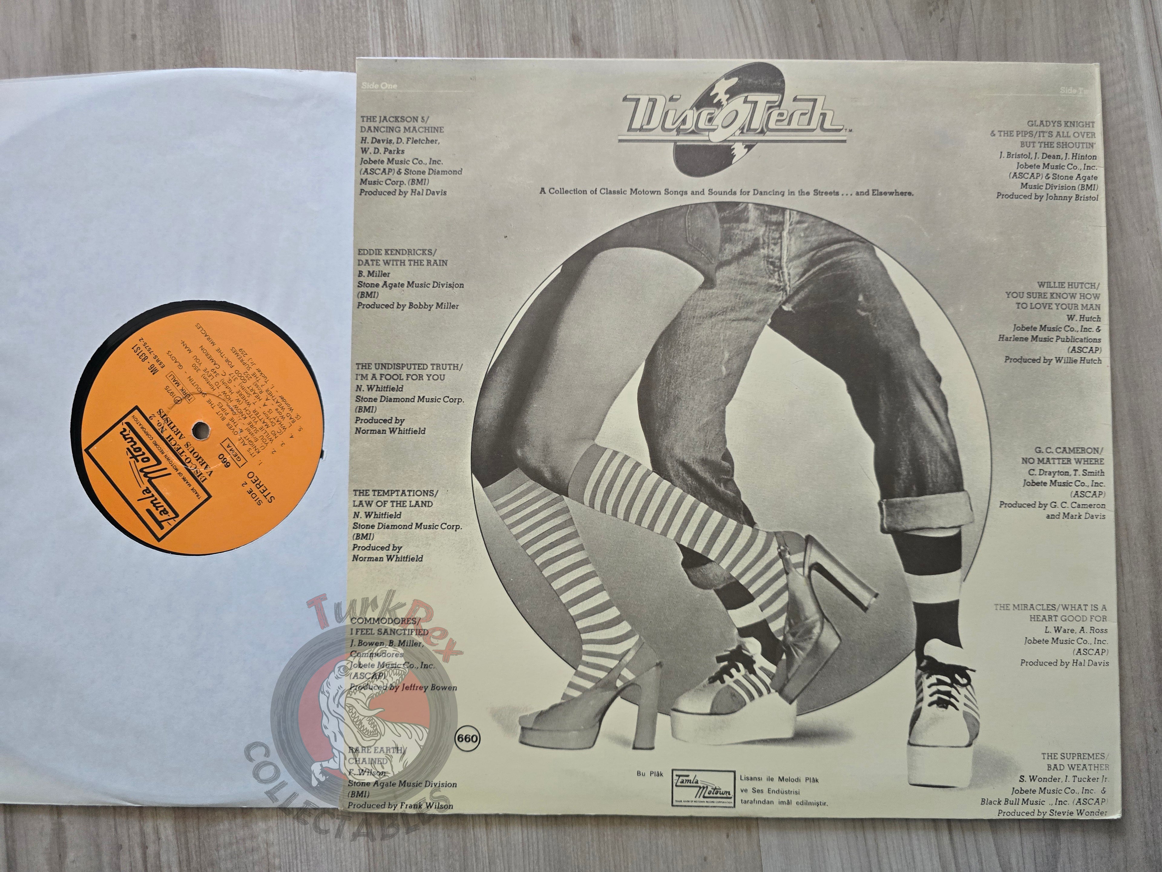 Various – Disc-O-Tech # 2 Turkish Pressing Vinyl Turkey Edition