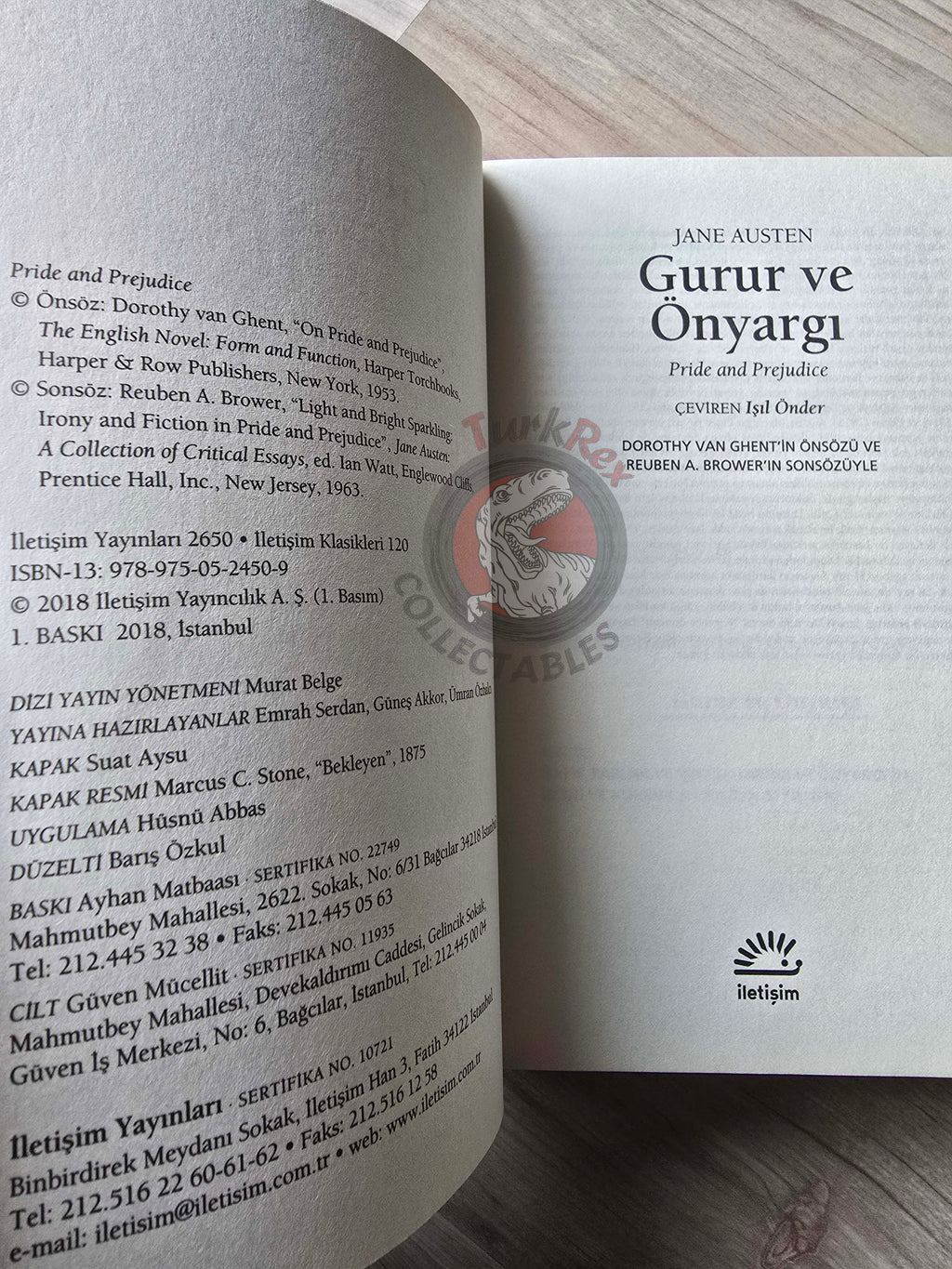 Jane Austen – Pride and Prejudice 2018 Turkish Book Turkey