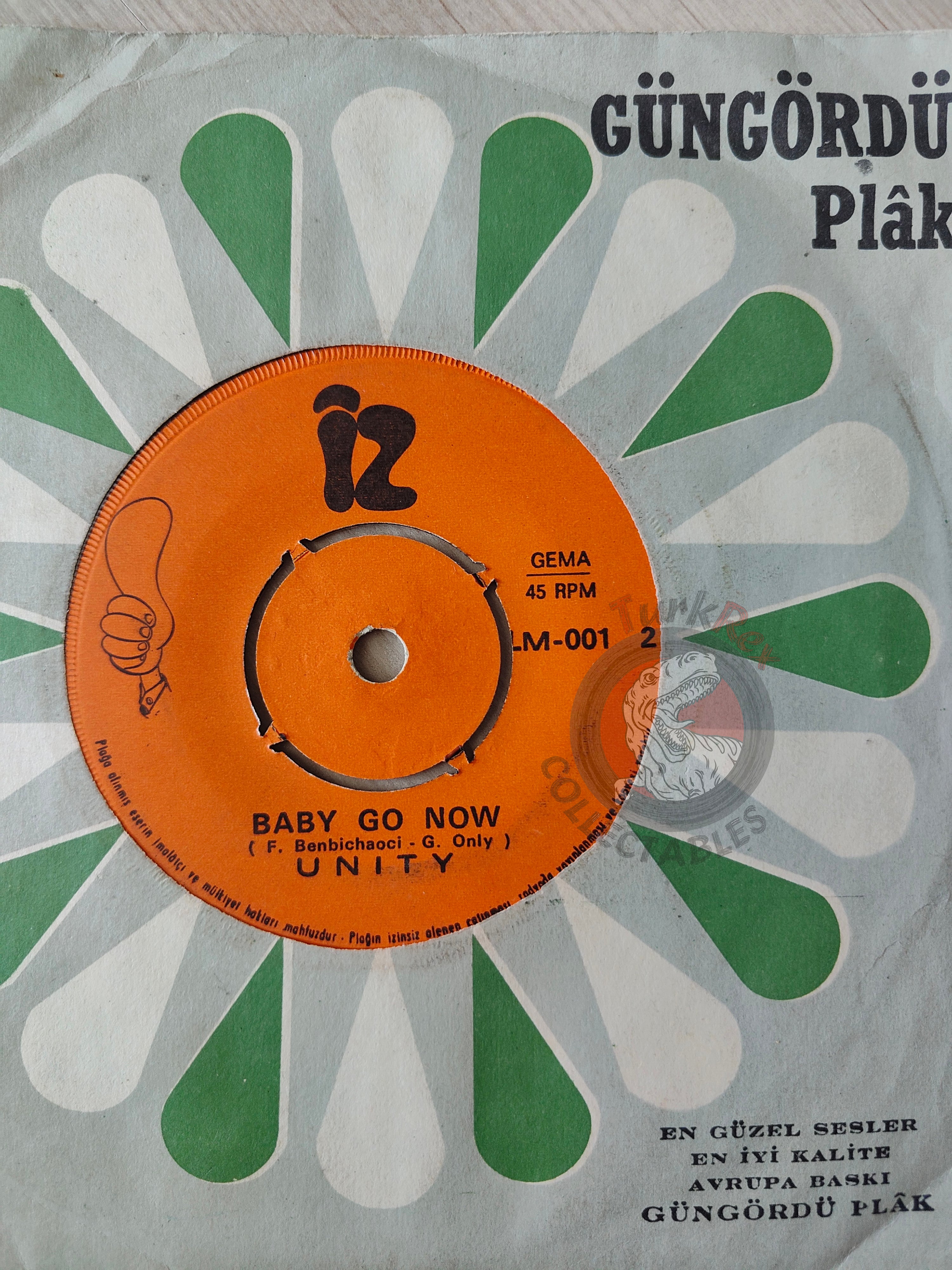 Unity – Rollin Five Years 7" Turkish Pressing Vinyl Turkey Edition