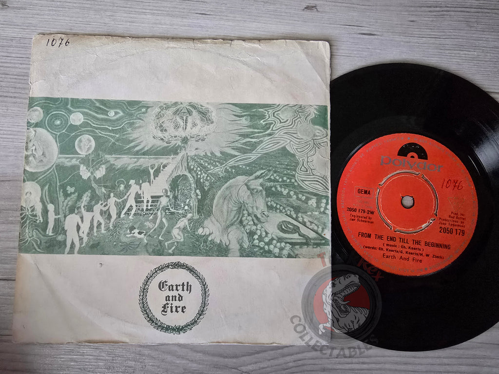 Earth & Fire – Memories 7" Turkish Pressing Vinyl Turkey Edition 1
