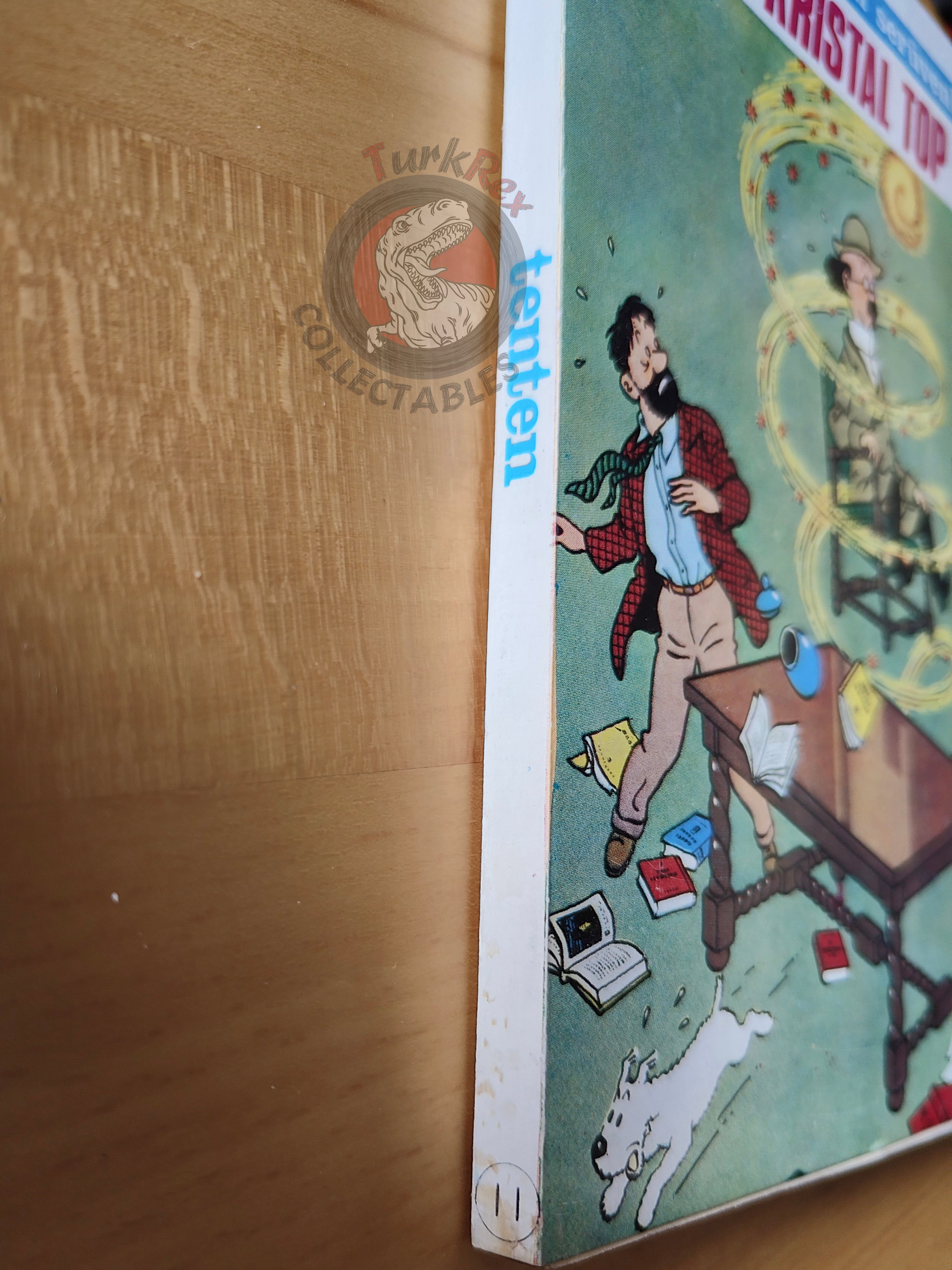 Tintin – The Seven Crystal Balls early 1980s Turkish Edition Comic Turkey
