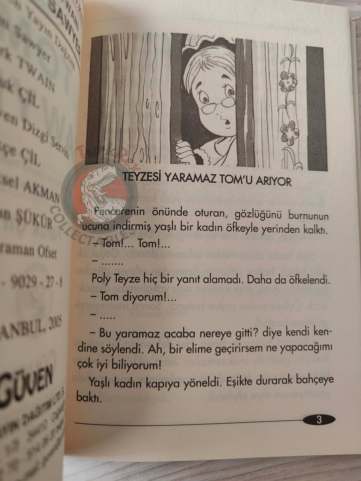 Mark Twain – Tom Sawyer 2005 Turkish Book Turkey Illustrated