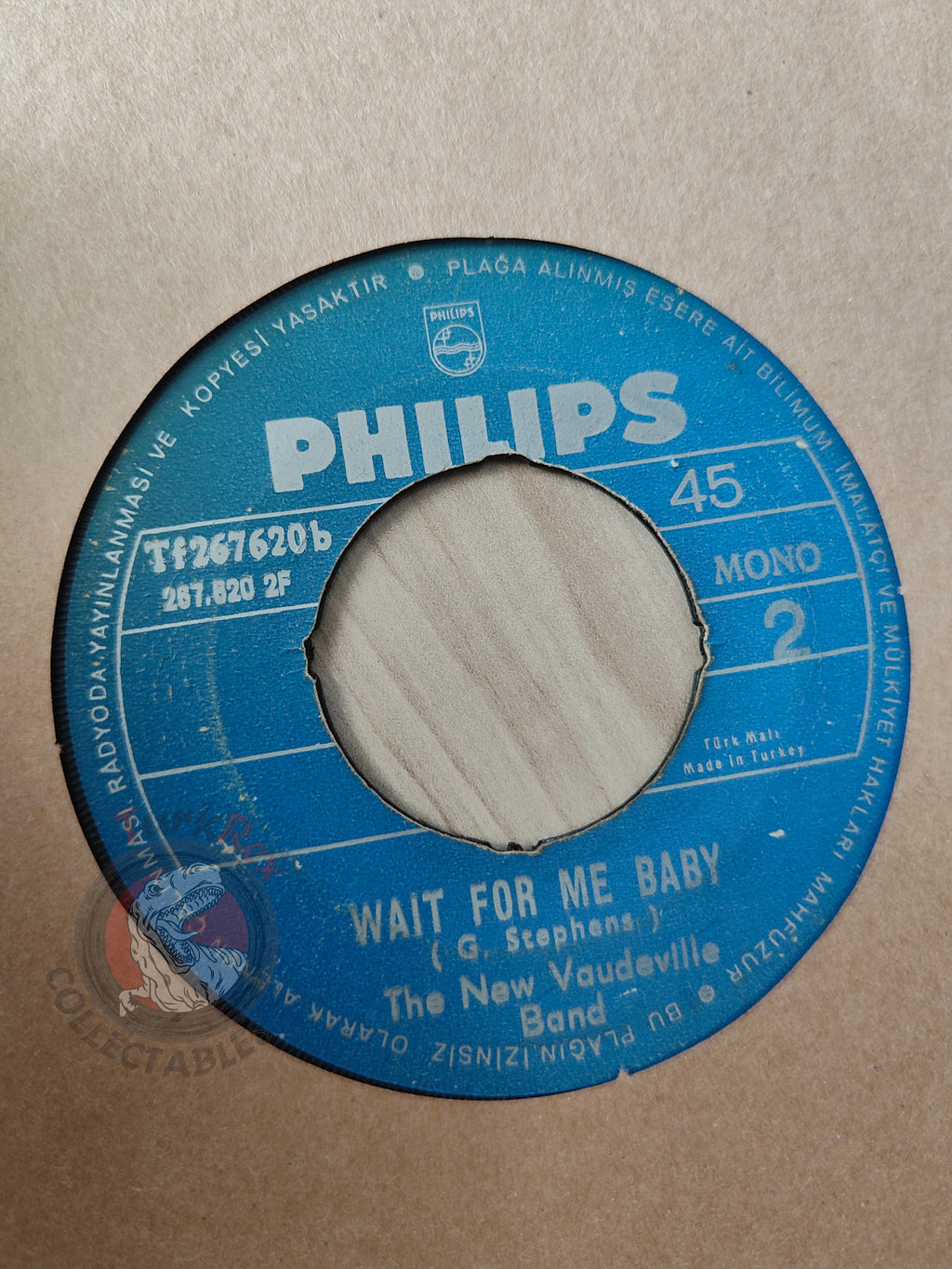 The New Vaudeville Band – Winchester Cathedral 7" Turkish Pressing Vinyl Turkey Edition