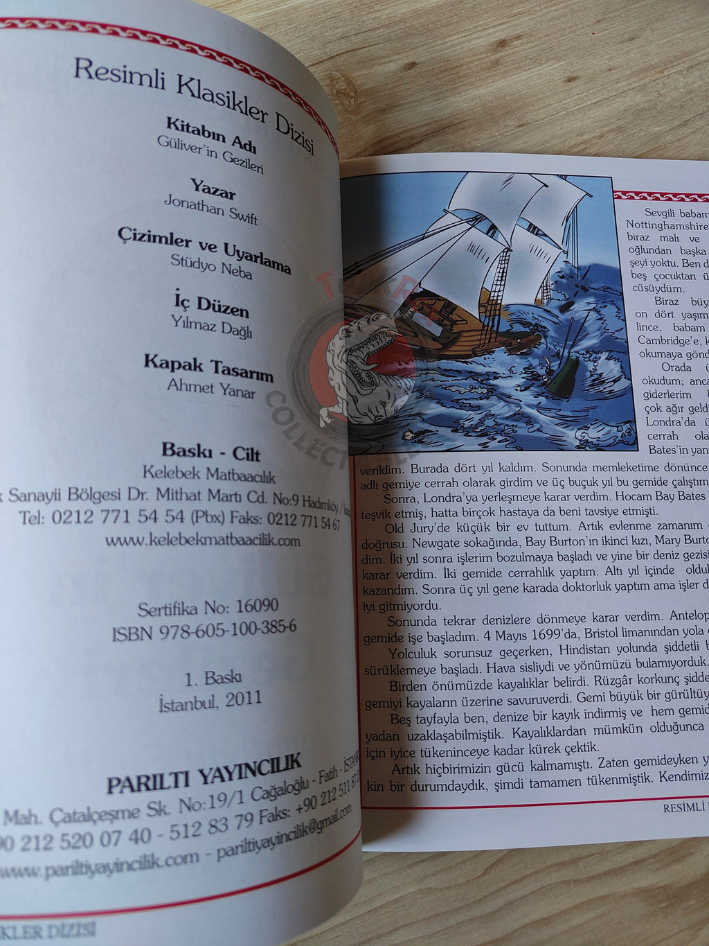 Jonathan Swift – Gulliver's Travels 2011 Turkish Book Turkey Illustrated 1