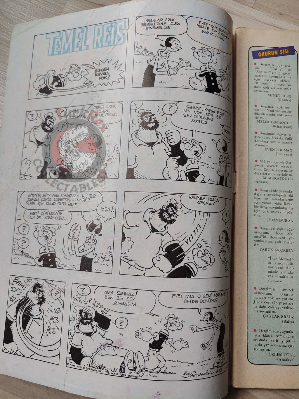 Milliyet Çocuk #53 1979 Turkish Comic Turkey Joyas Literarias Juveniles #109 Aldo Brunetti
