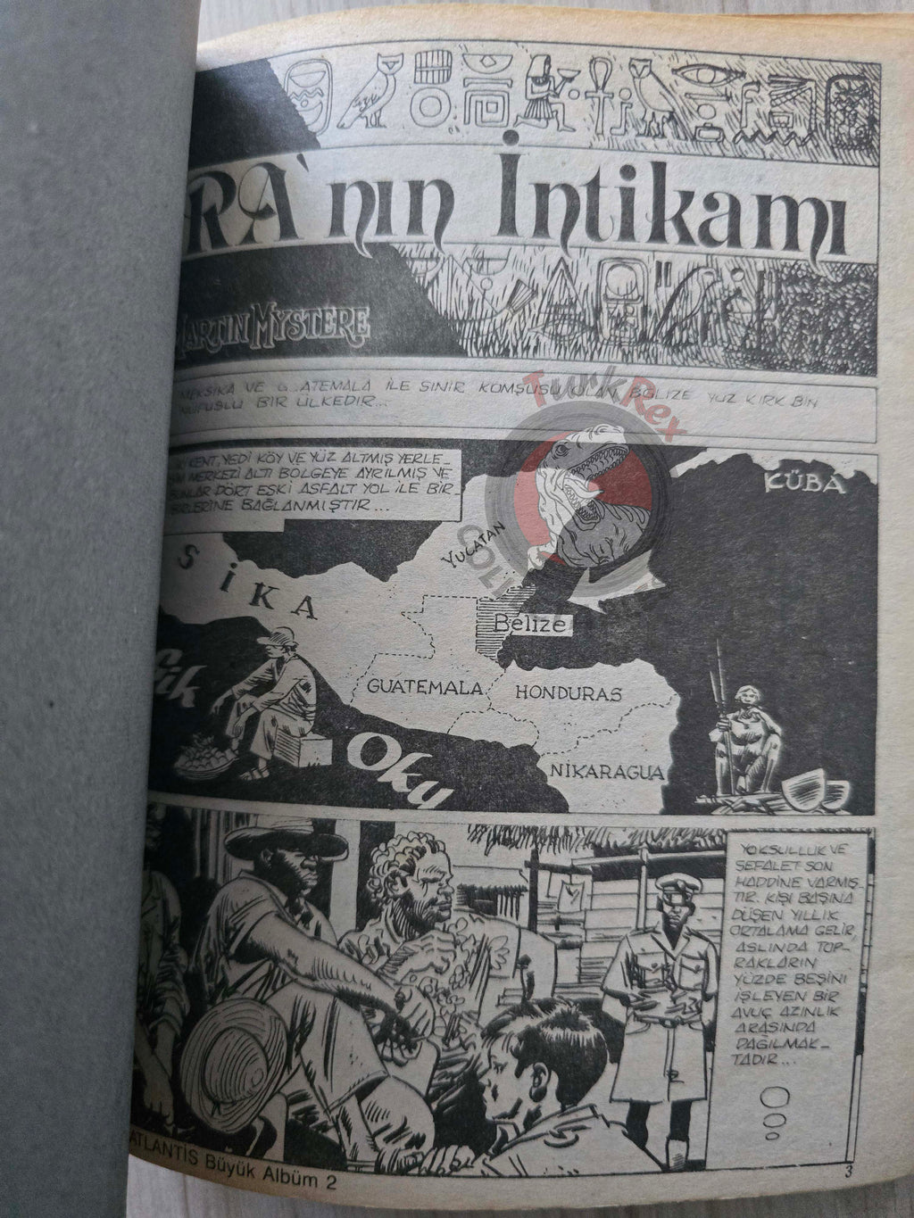 Martin Mystère #2 La vendetta di Râ 80s Turkish Comic Turkey #2 #9