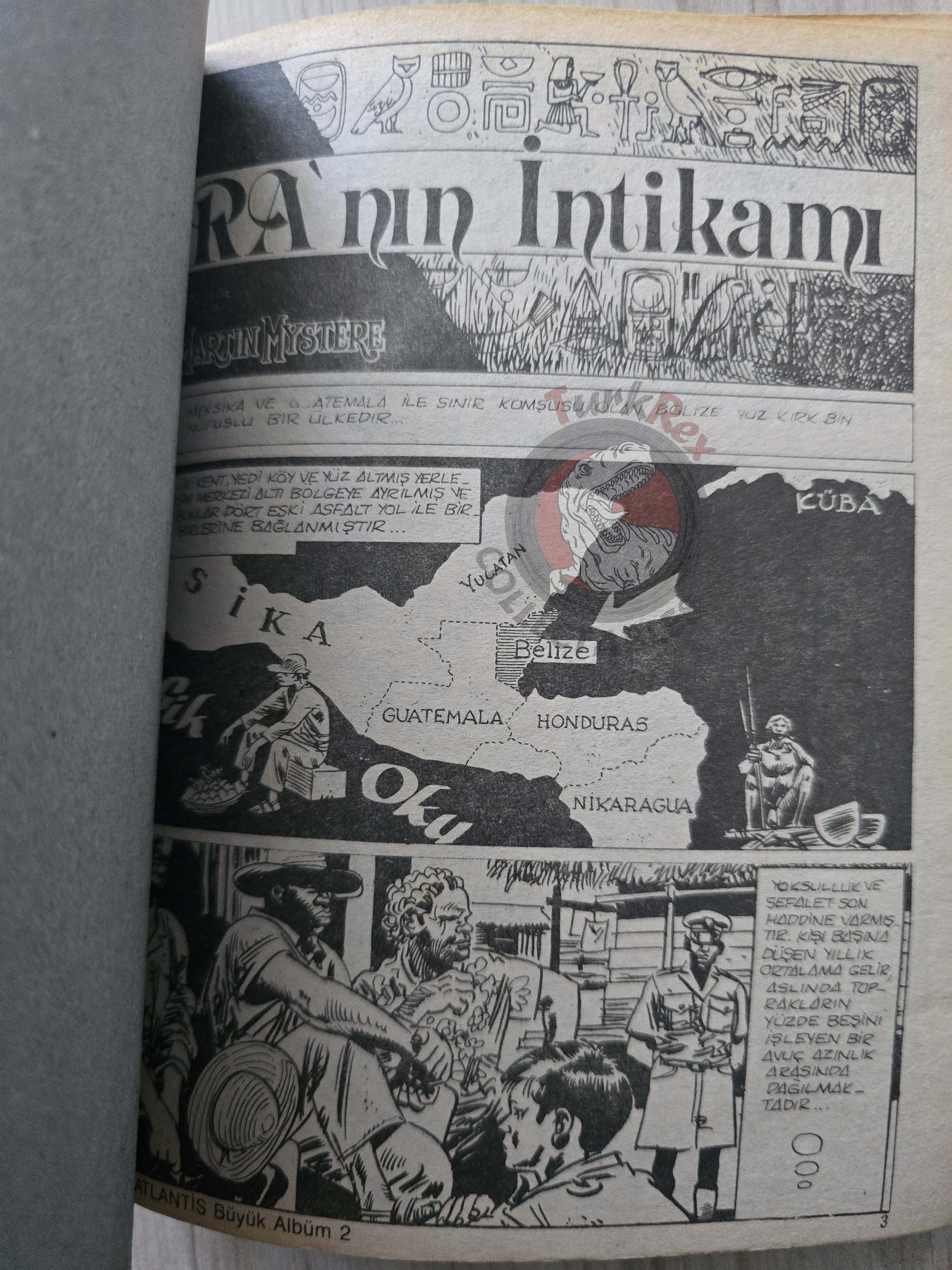 Martin Mystère #2 La vendetta di Râ 80s Turkish Comic Turkey #2 #9