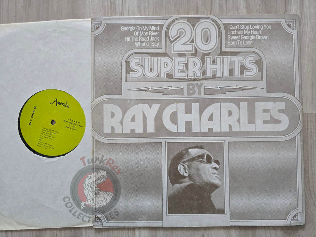 Ray Charles – 20 Super Hits By Ray Charles Turkish Pressing Vinyl Turkey Edition