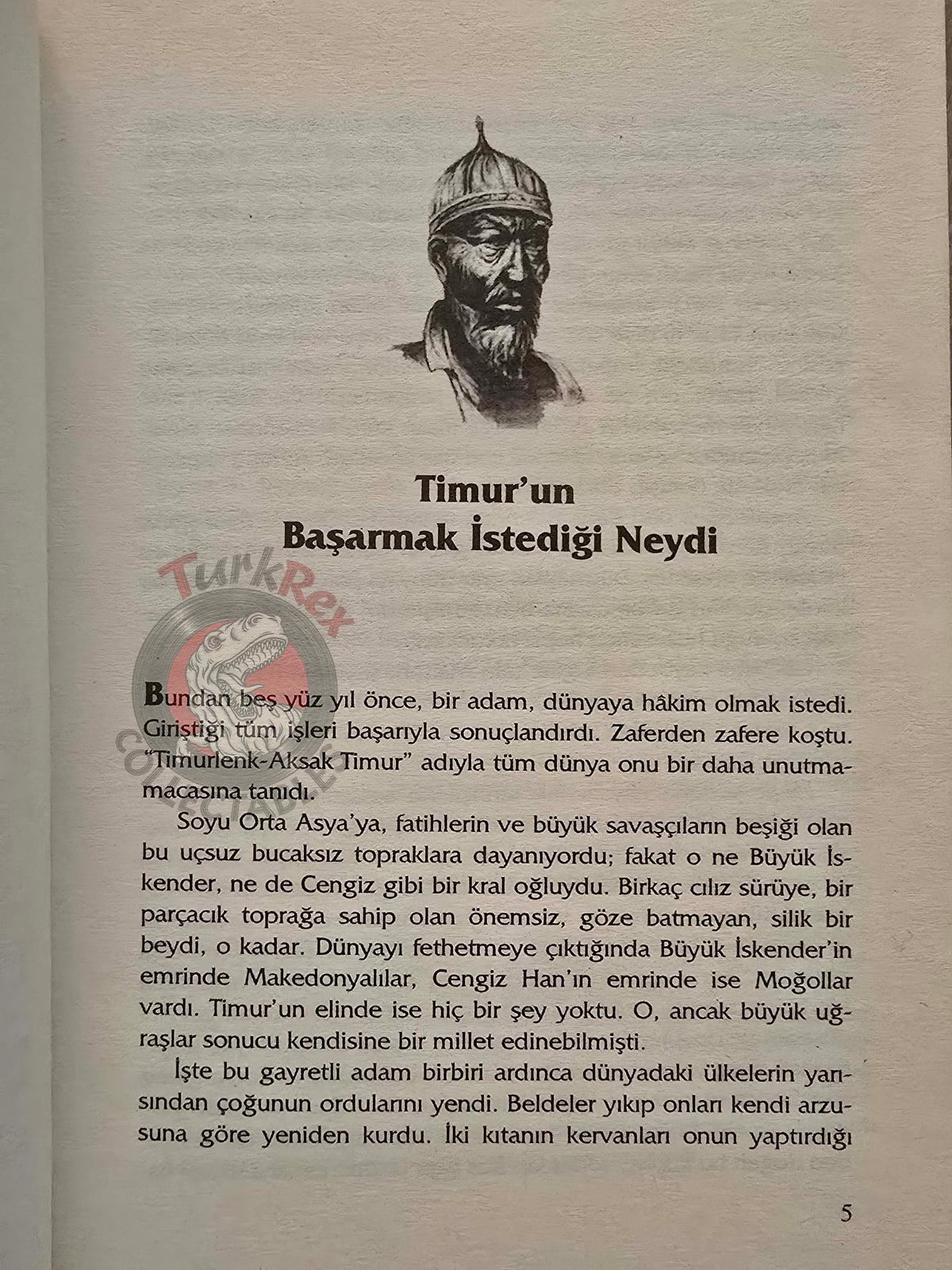 Harold Lamb – Tamerlane, the Earth Shaker 2005 Turkish Book Turkey