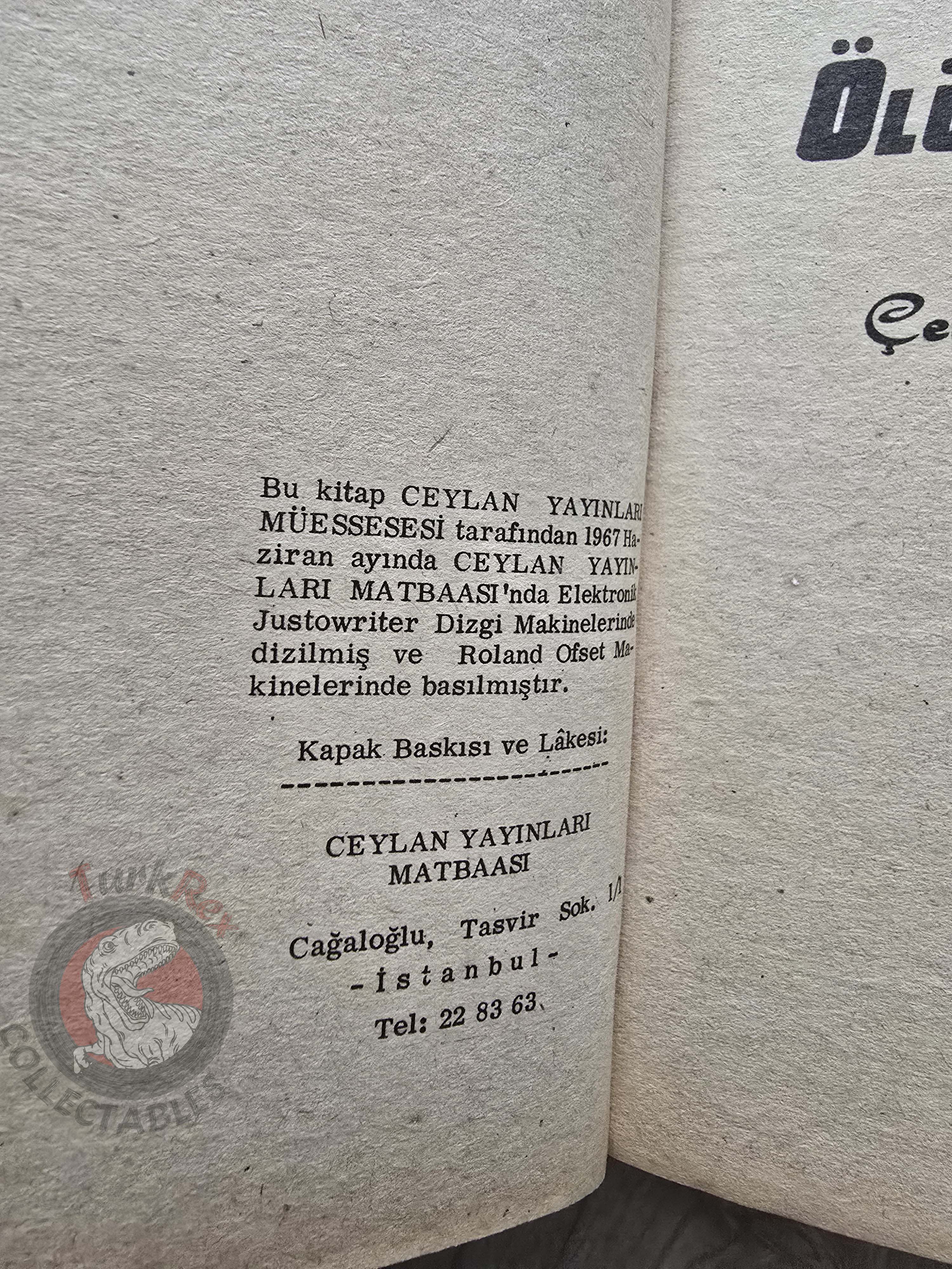 Richard S. Prather – Shell Scott Pattern for Panic 1967 Turkish Book Turkey