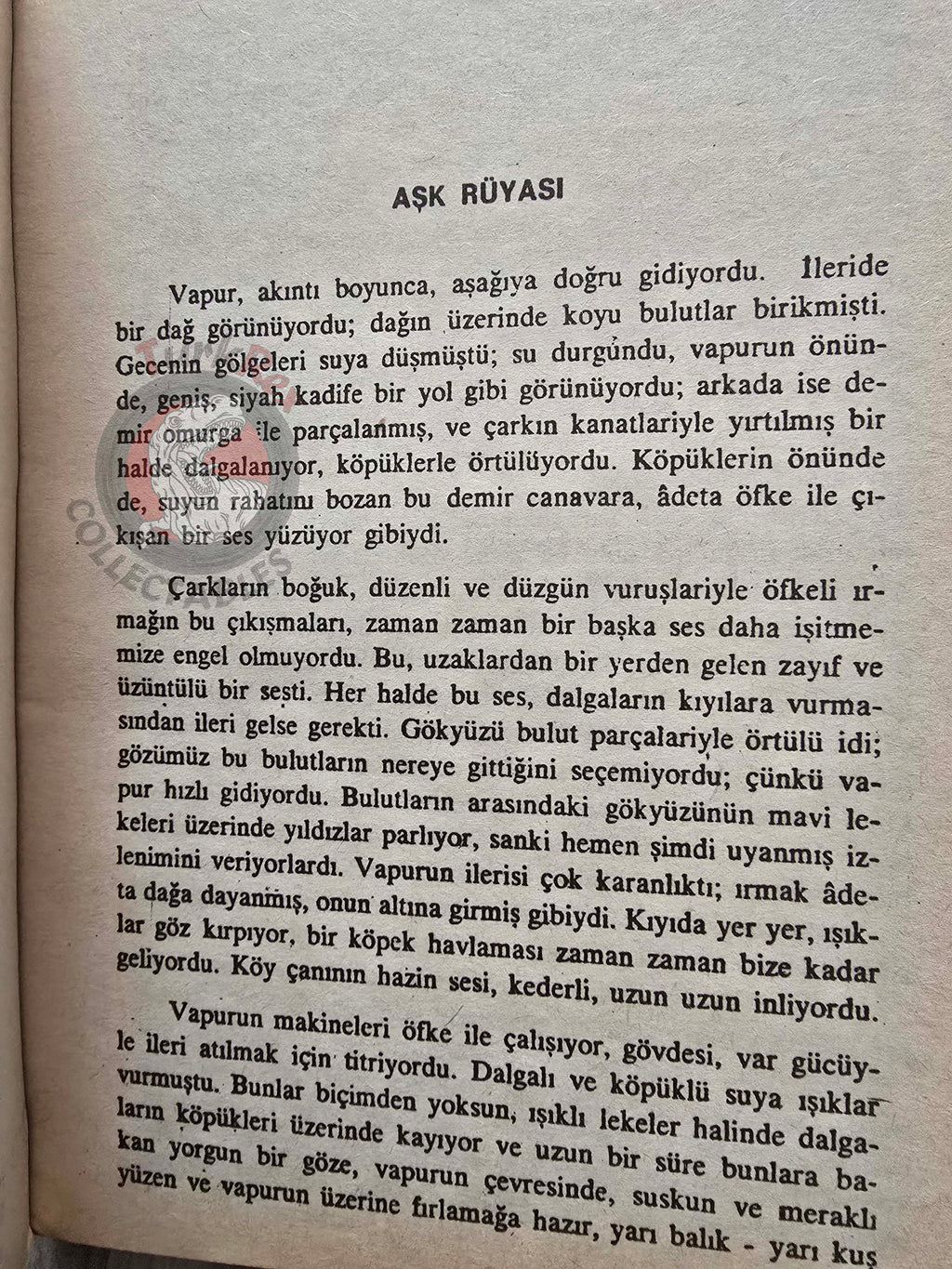 Maxim Gorky – A Dream of Love Turkish Book Turkey