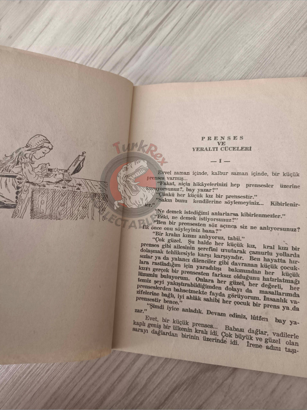 George MacDonald – The Princess and the Goblin 1977 Turkish Book Turkey Illustrated