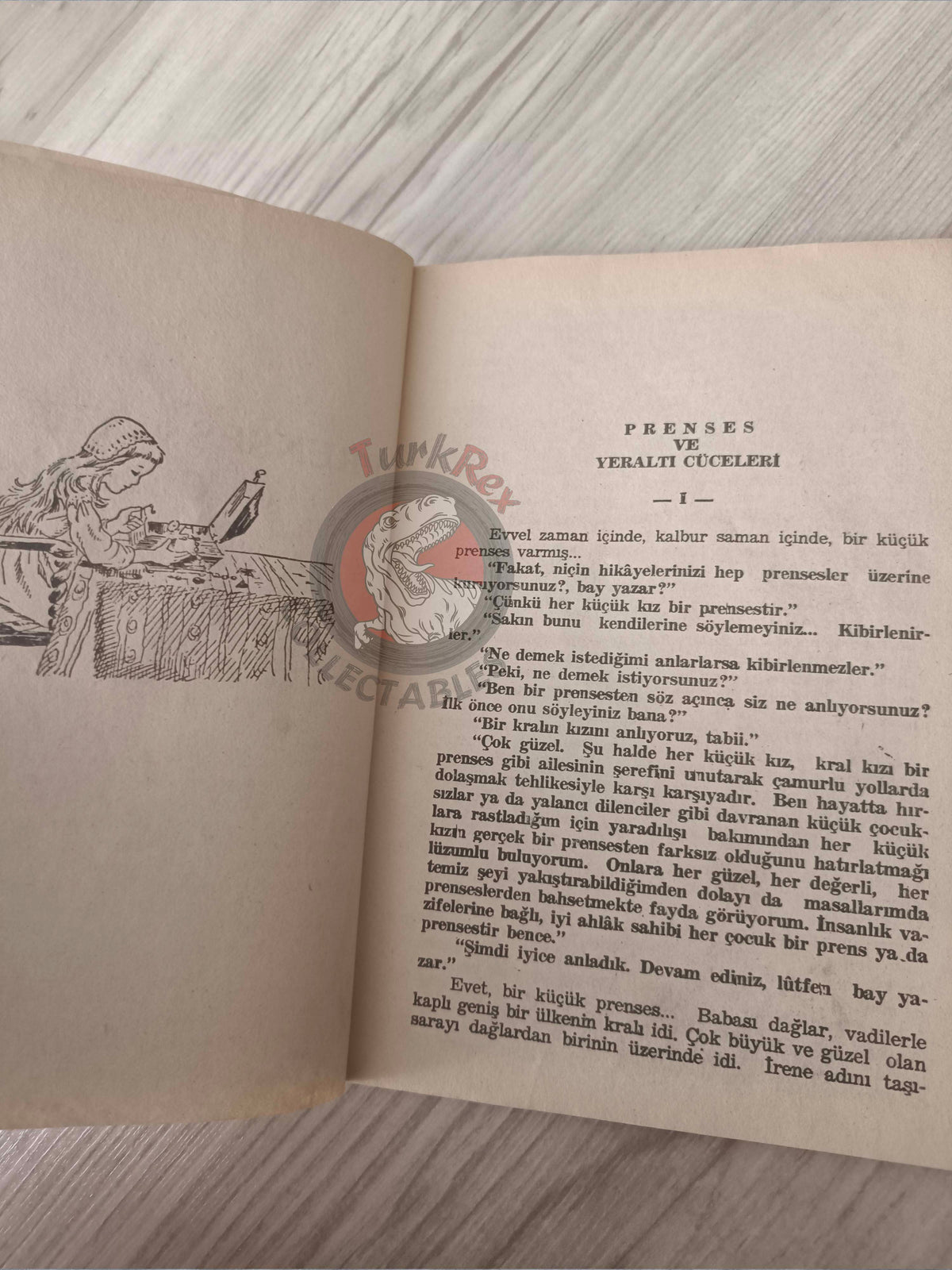 George MacDonald – The Princess and the Goblin 1977 Turkish Book Turkey Illustrated