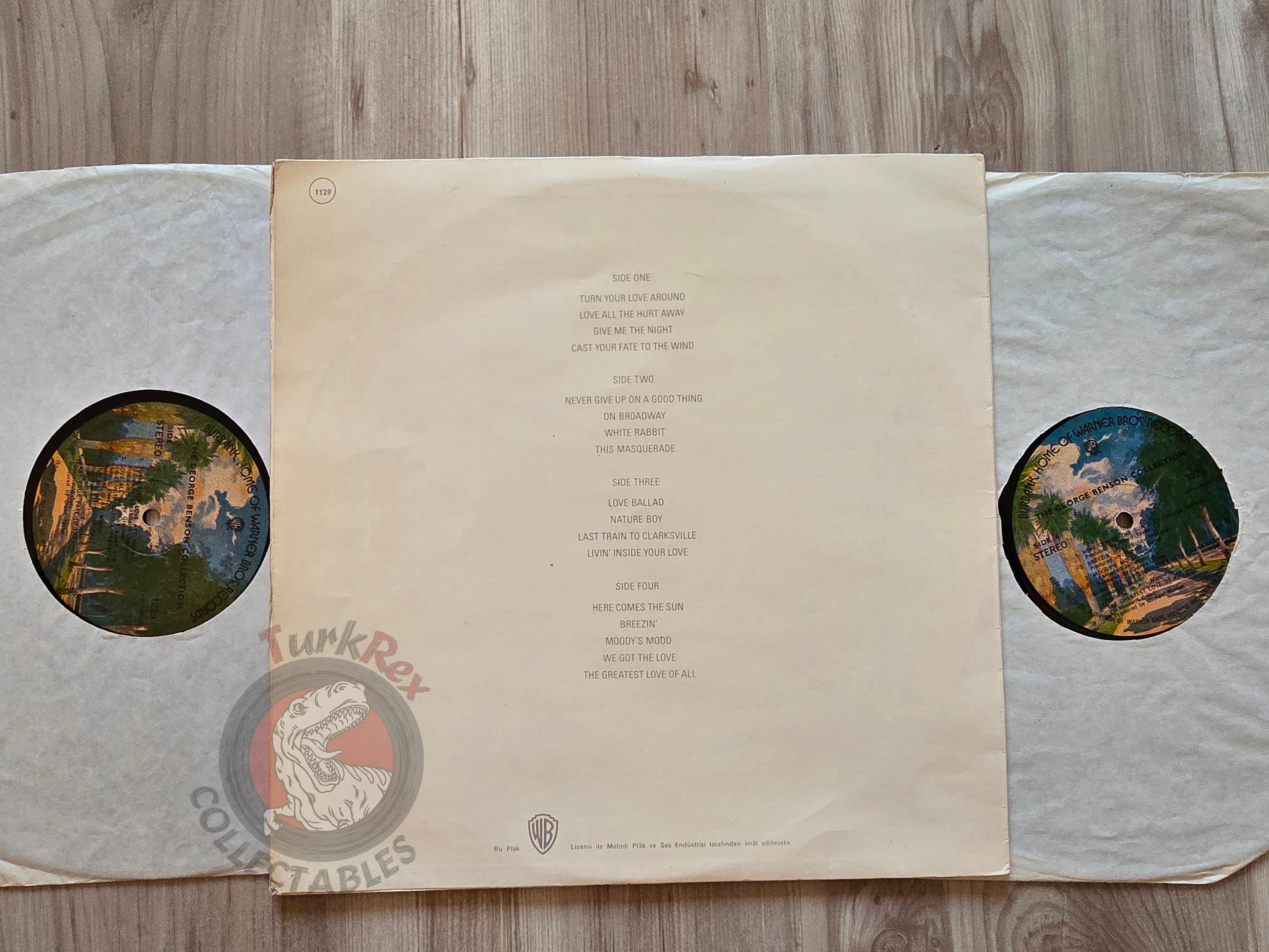 George Benson – The George Benson Collection Turkish Pressing Vinyl Turkey Edition