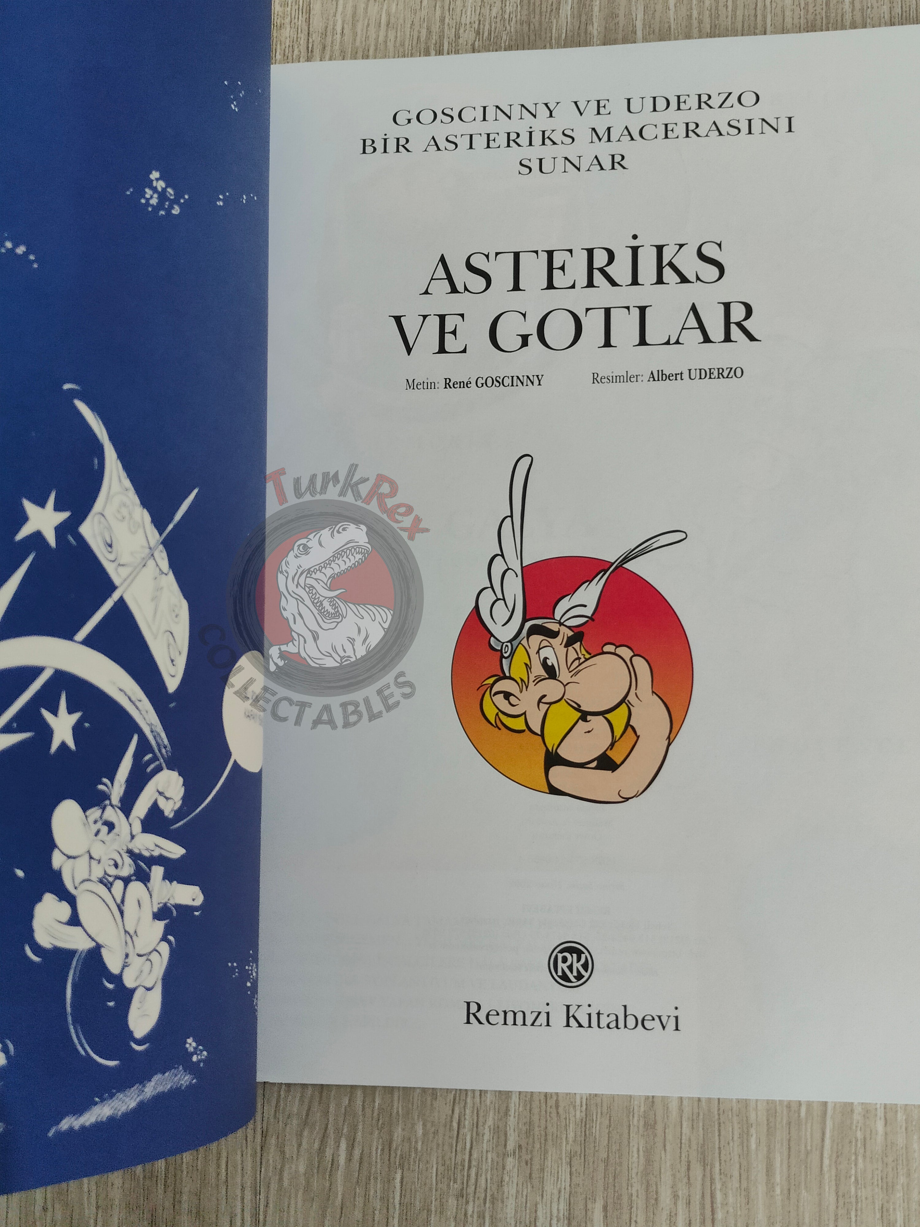 Asterix – Asterix and the Goths 2002 1st Edition Turkish Edition Comic Turkey