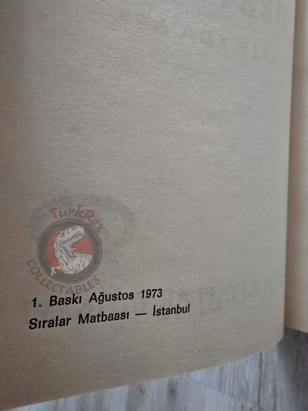Star Trek 3 – James Blish 1973 1st Turkish Book Turkey