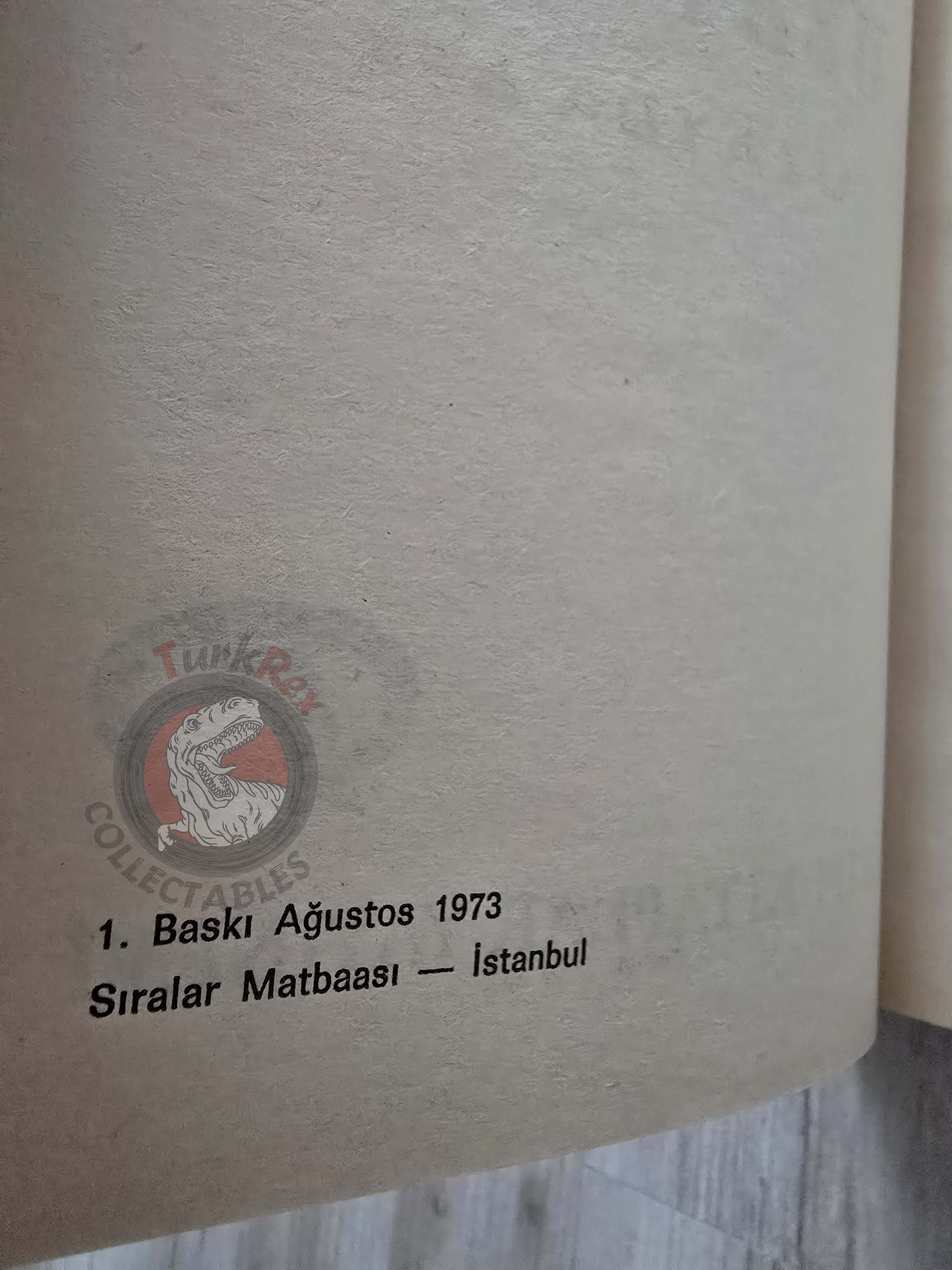 Star Trek 3 – James Blish 1973 1st Turkish Book Turkey