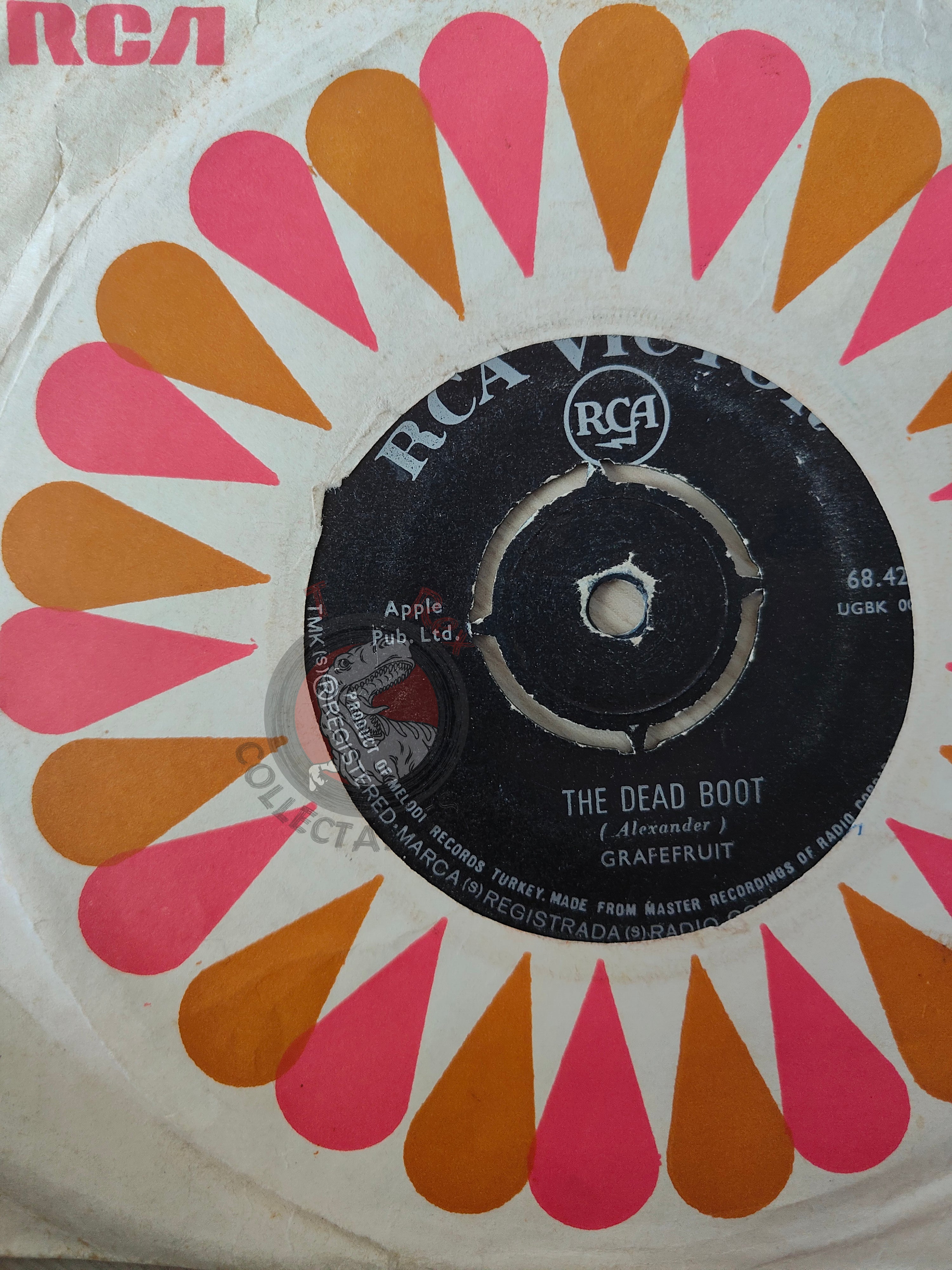 Grapefruit – Dear Delilah 7" Turkish Pressing Vinyl Turkey Edition
