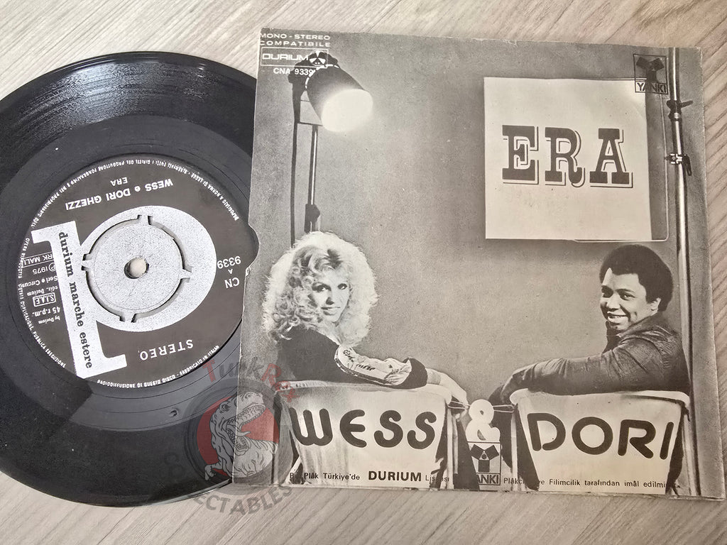 Wess & Dori Ghezzi – Era 7" Turkish Pressing Vinyl Turkey Edition