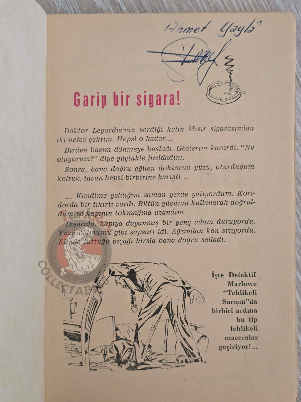 Raymond Chandler – The Little Sister 1963 1st Turkish Book Turkey