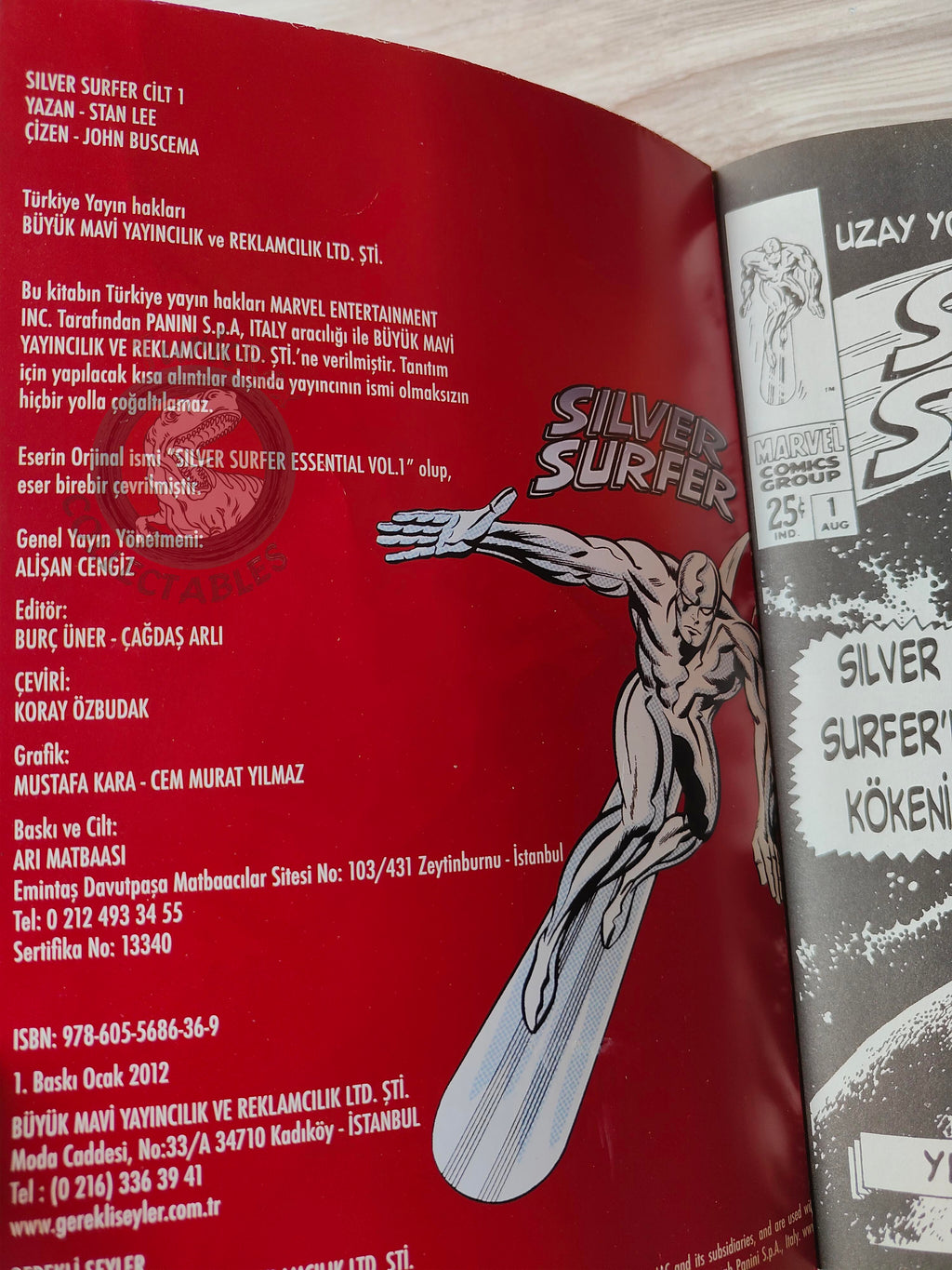 Silver Surfer Essential Vol #1 2012 Turkish Comic Turkey #1 - #6