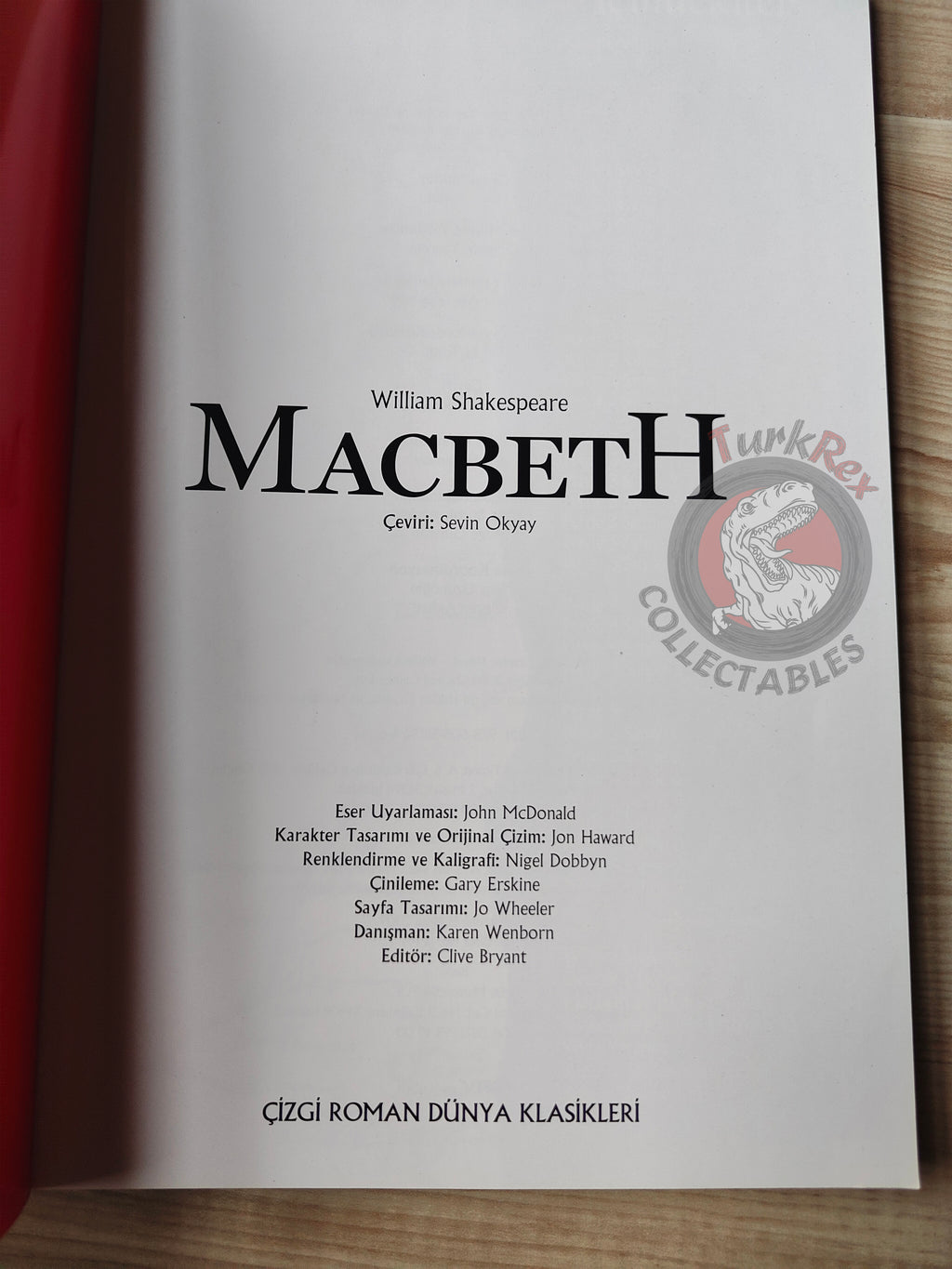 Macbeth – William Shakespeare Turkish Comic Turkey Jon Haward