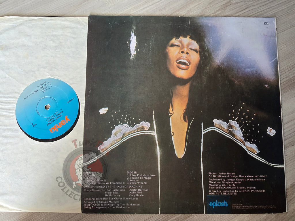 Donna Summer – A Love Trilogy Turkish Pressing Vinyl Turkey Edition