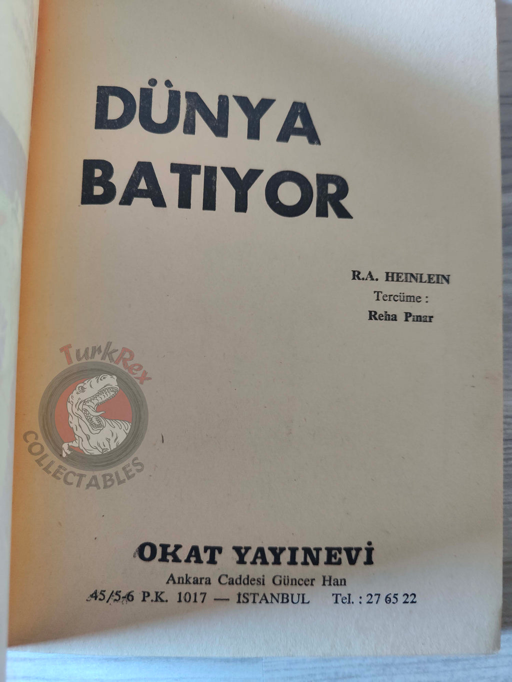 Wilson Tucker – The Long Loud Silence 1971 1st Turkish Book Turkey Heinlein