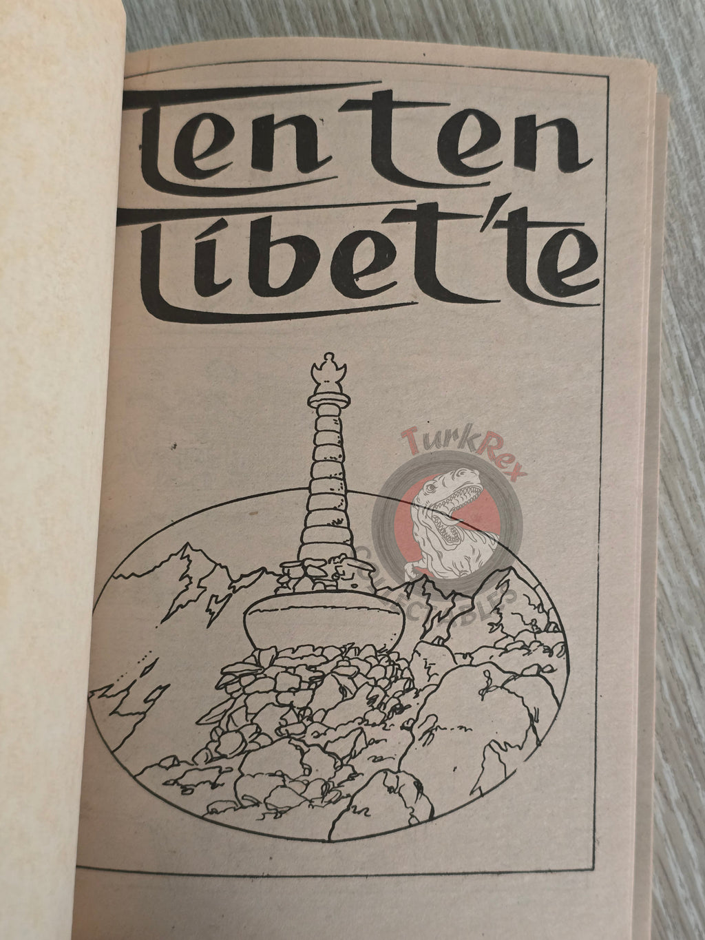 Tintin – Tintin In Tibet mid 1980s Turkish Edition Comic Turkey