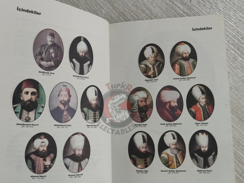 Ottoman Empire Sultans Vol 1 2004 Turkish Book Turkey Abdul Hamid II Mehmed II