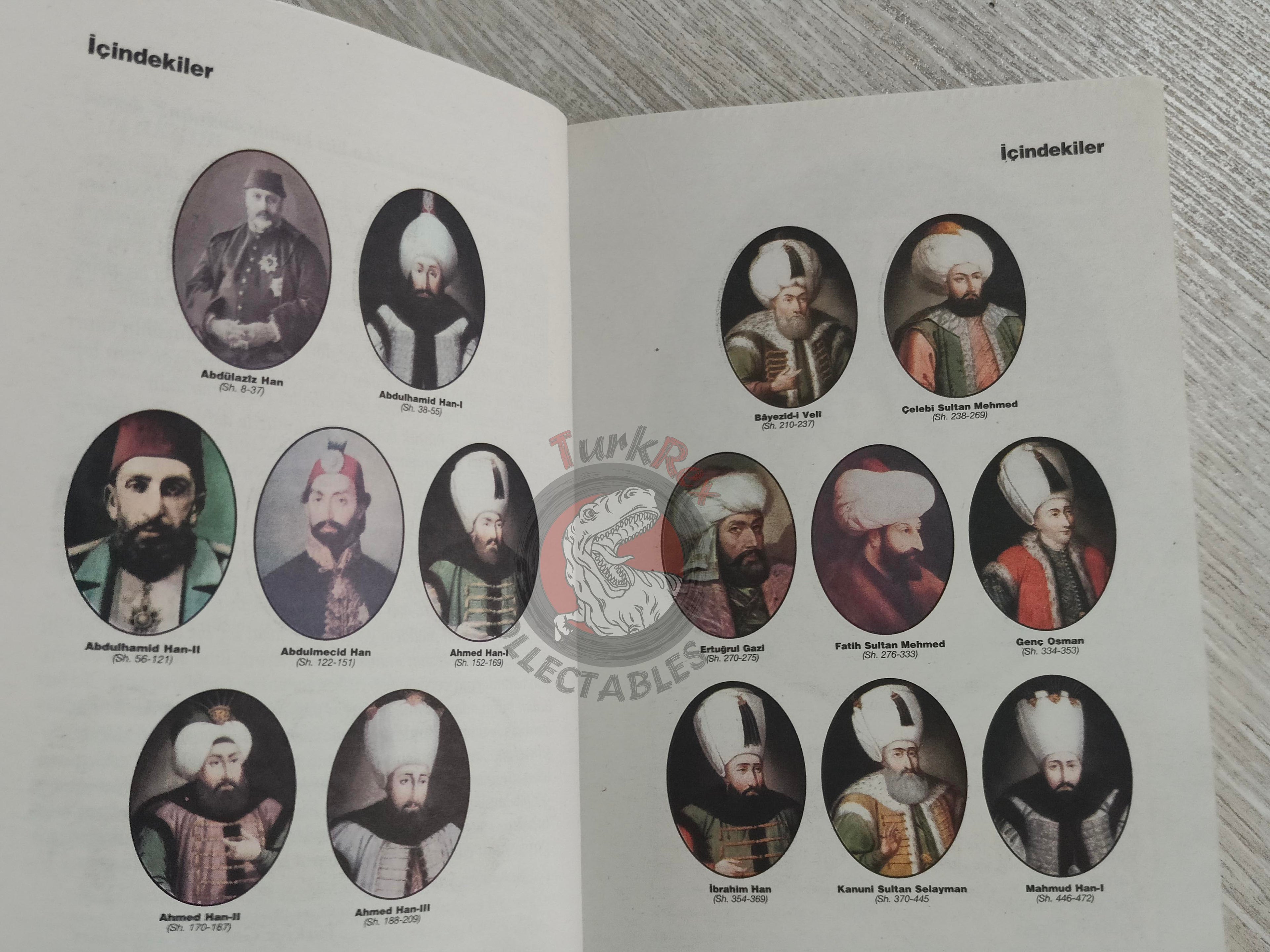 Ottoman Empire Sultans Vol 1 2004 Turkish Book Turkey Abdul Hamid II Mehmed II