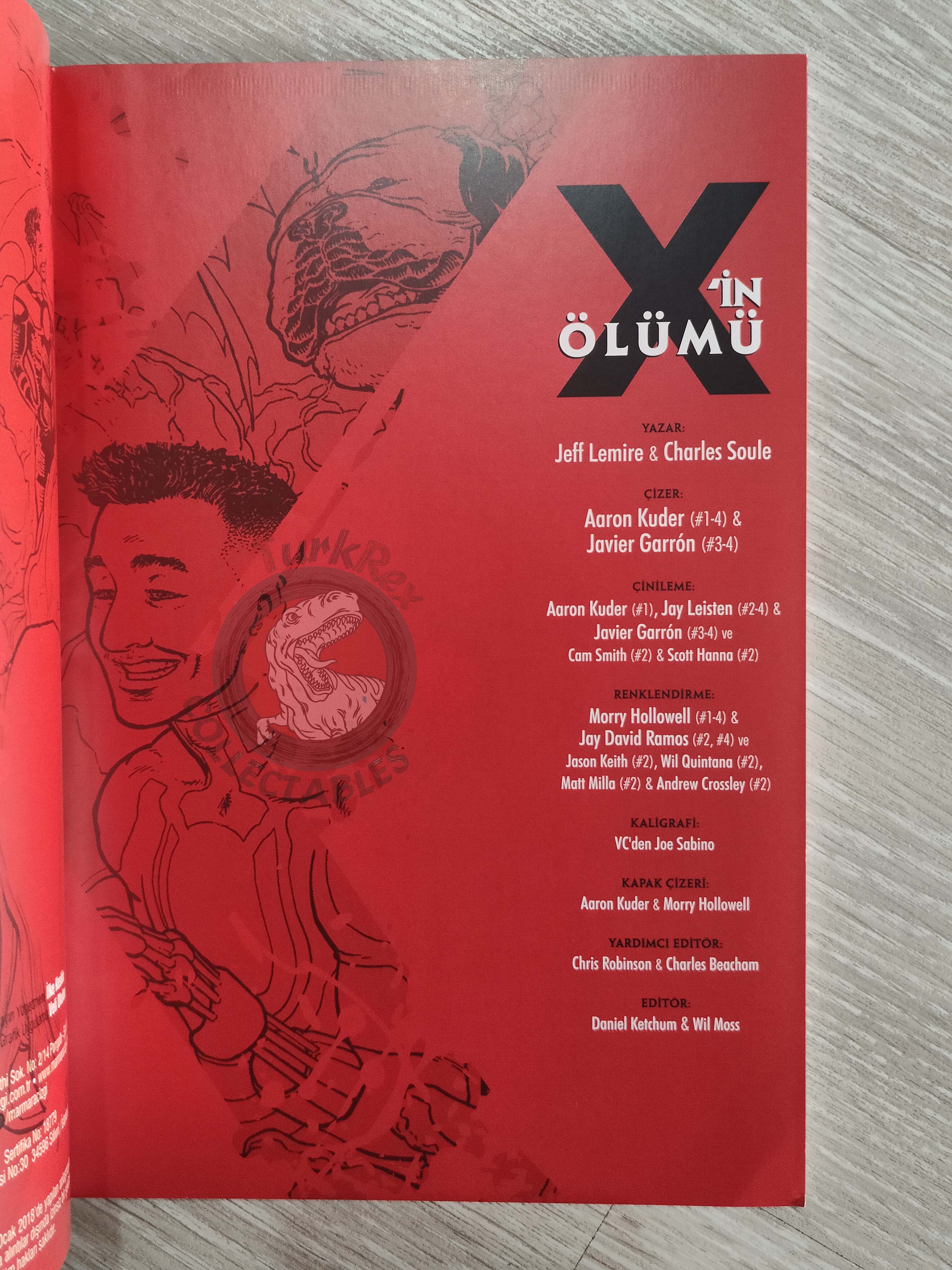 Death of X #1 - #4 2018 Turkish Comic Turkey X-Men