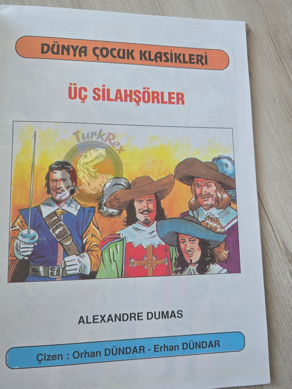 Alexandre Dumas - The Three Musketeers - The Count of Monte Cristo  Turkish Comic Turkey Classics Ilustrated