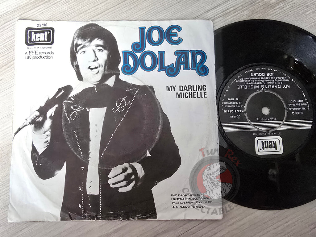 Joe Dolan – Lady In Blue 7" Turkish Pressing Vinyl Turkey Edition