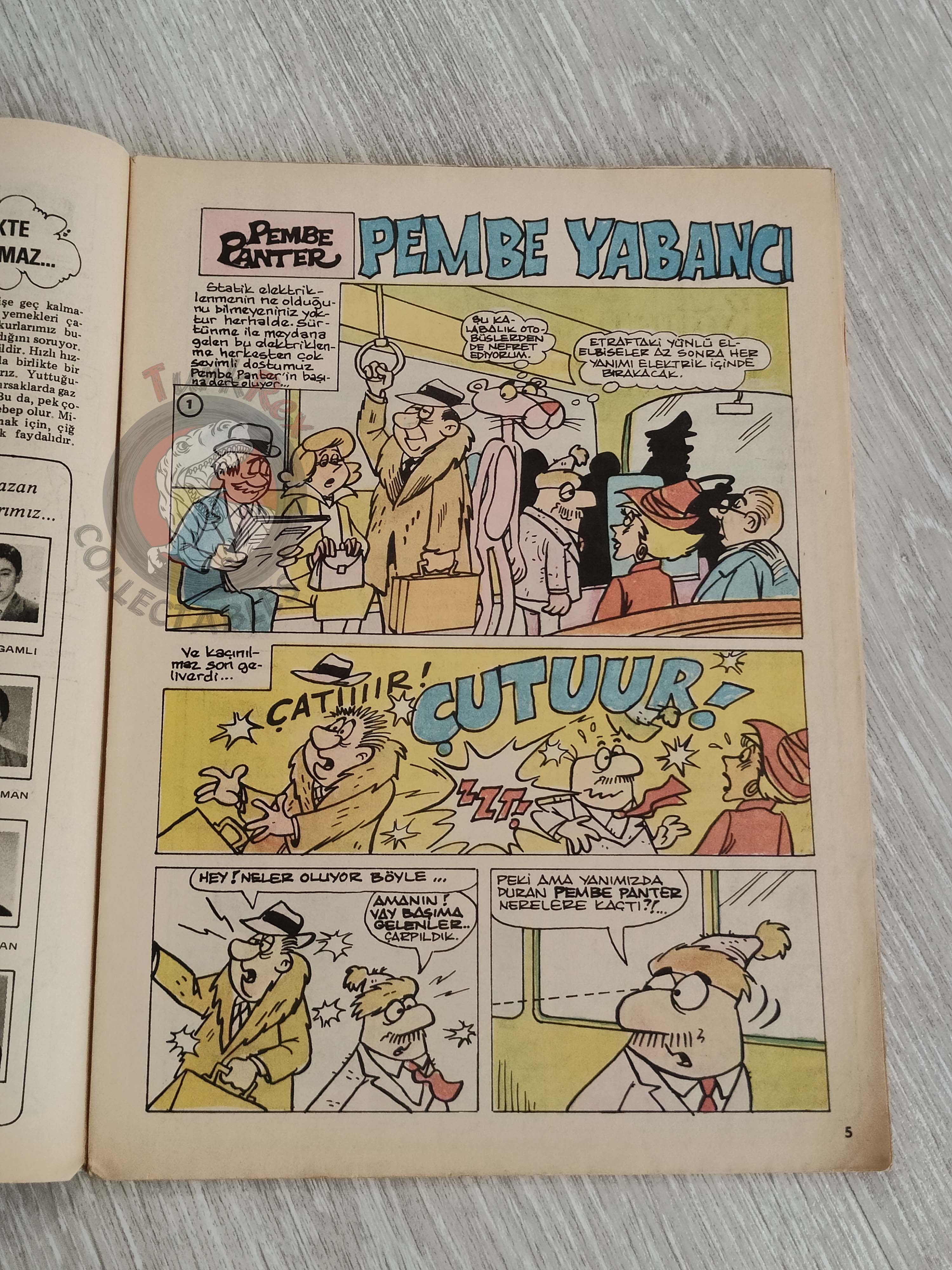 Tercüman Çocuk #45 1982 Turkish Comic Turkey Star Wars #29 Pink Panther Tounga