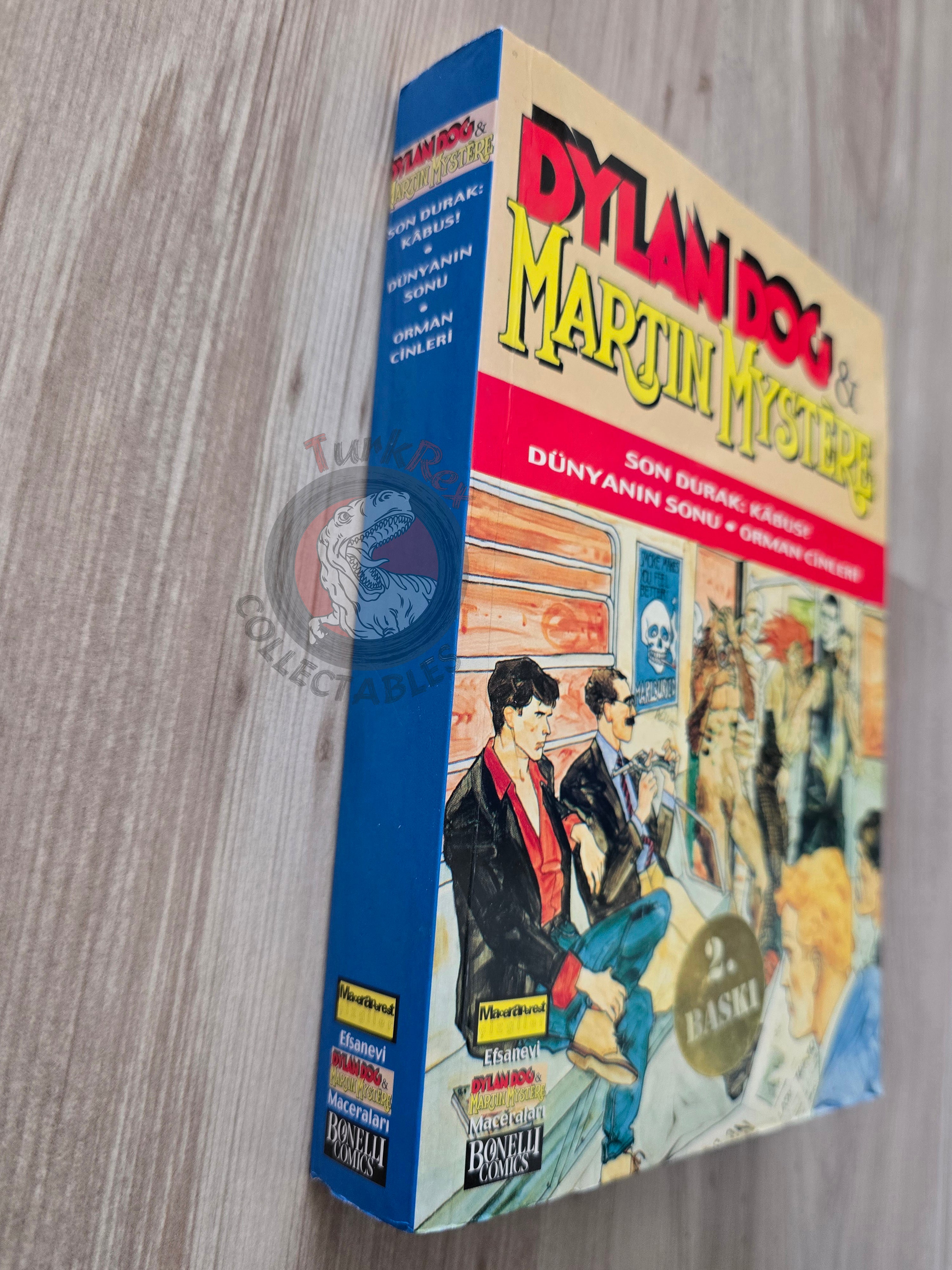 Dylan Dog & Martin Mystere 2004 Turkish Comic Turkey Ultima Fermata: L’Incubo!