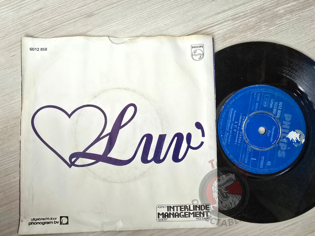 Luv – Trojan Horse 7" Turkish Pressing Vinyl Turkey Edition
