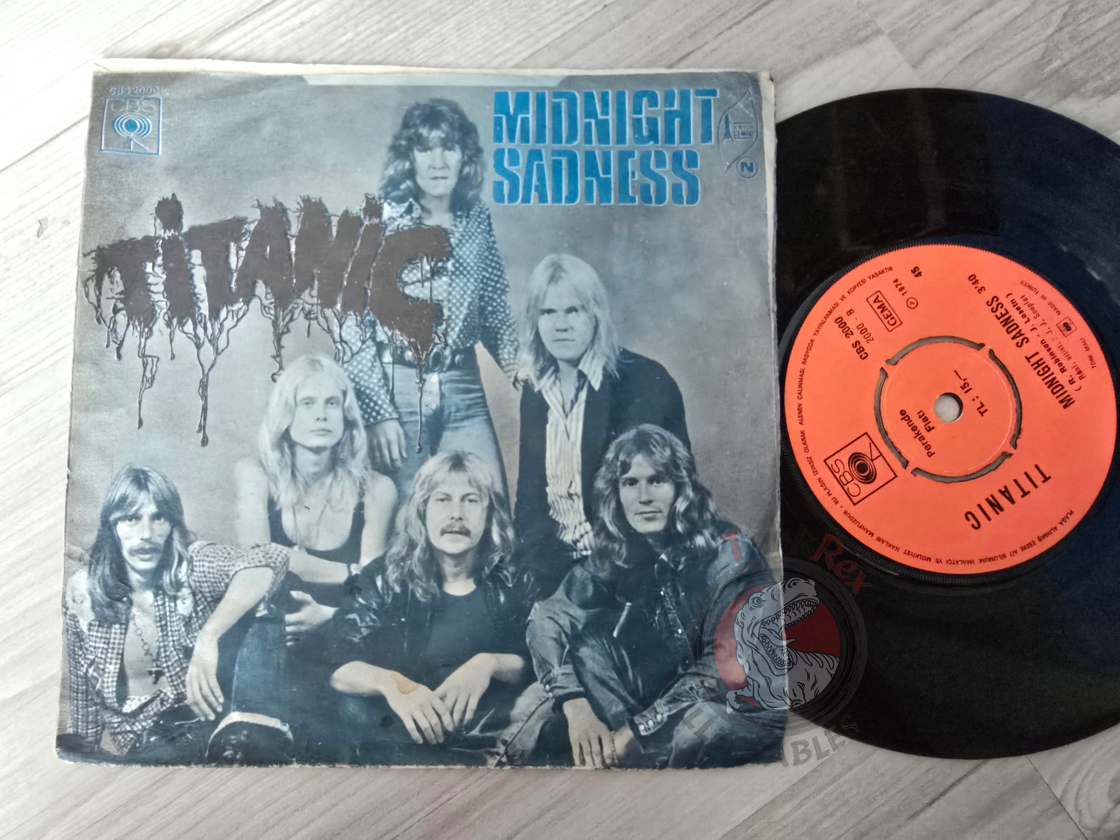 Titanic – Macumba 7" Turkish Pressing Vinyl Turkey Edition