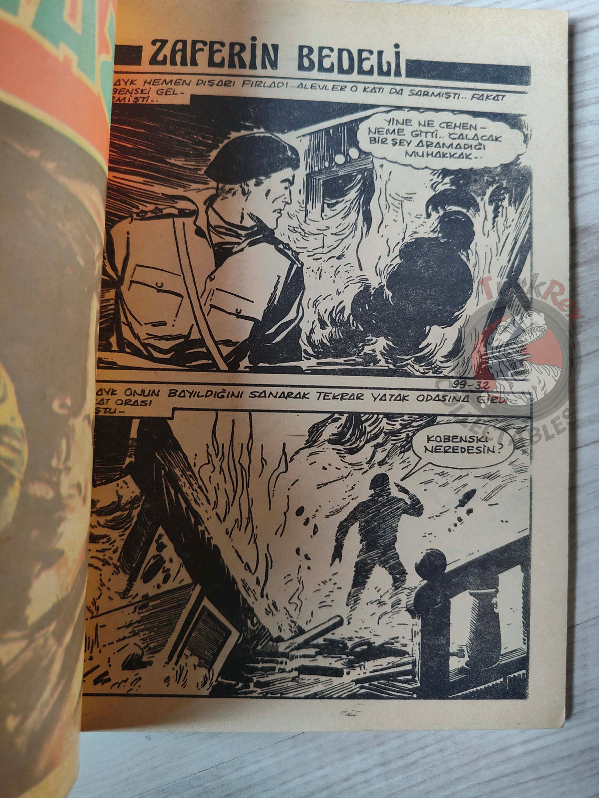 War Picture Library #9 1981 Turkish Comic Turkey WW2 stories