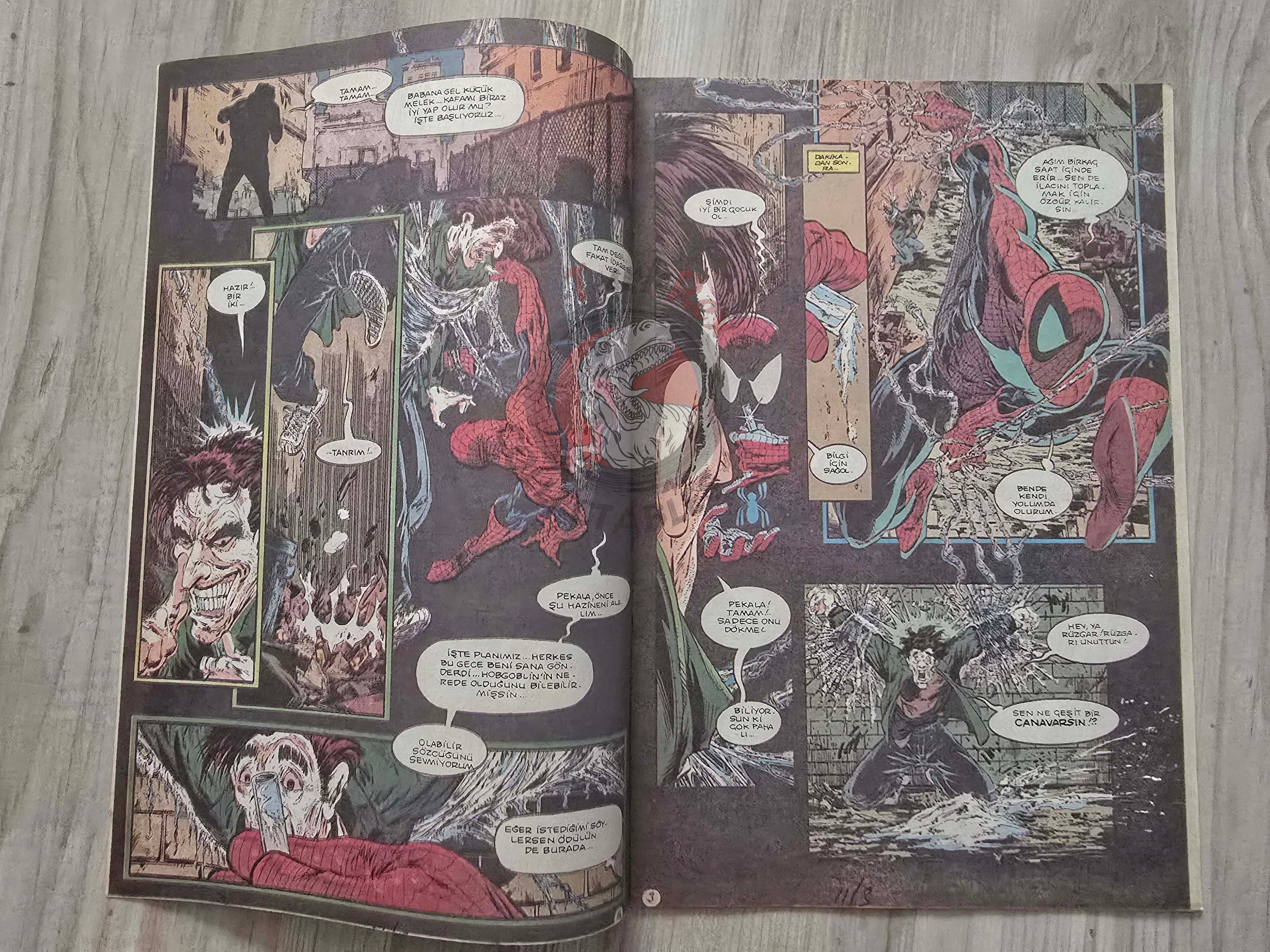 Spider-Man #11 1990s Turkish Comic Turkey Spider-Man #7 Todd McFarlane #6