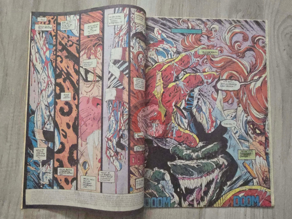 Spider-Man #7 1990s Turkish Comic Turkey Spider-Man #4 Todd McFarlane