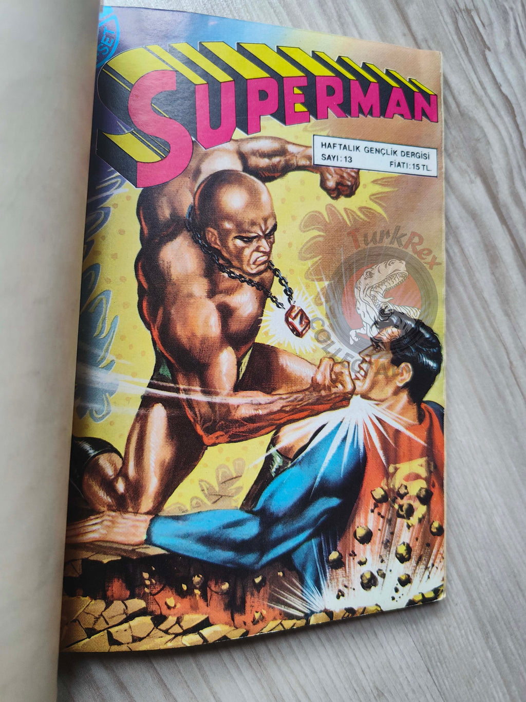 Superman Vol #5 1980s Turkish Comic Turkey #304 #305 #306