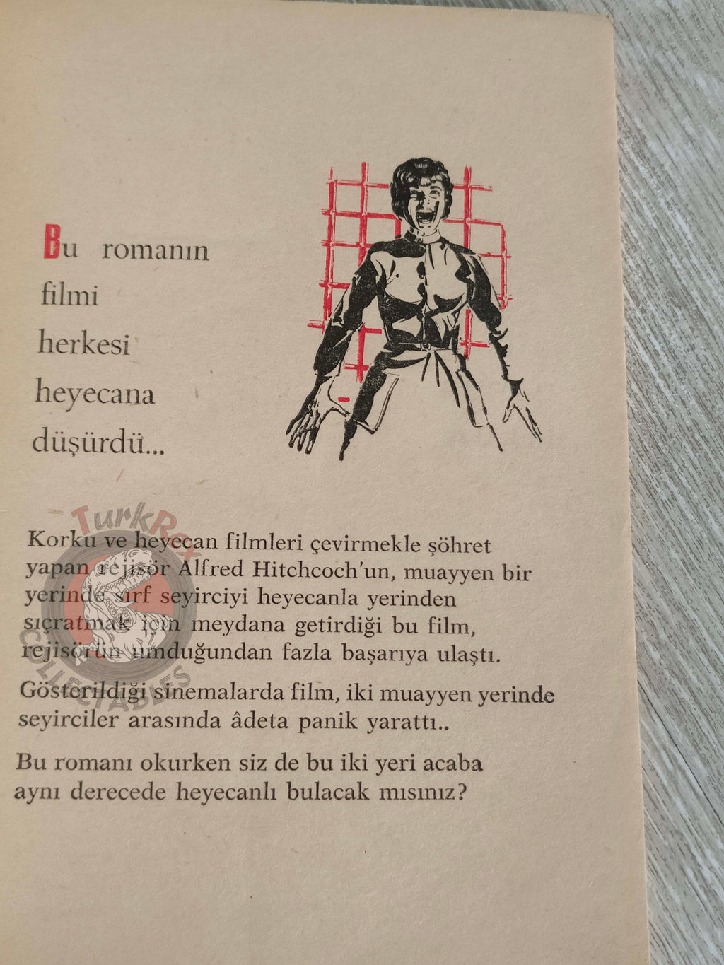 Robert Bloch – Psycho 1962 1st Turkish Book Turkey Alfred Hitchcock