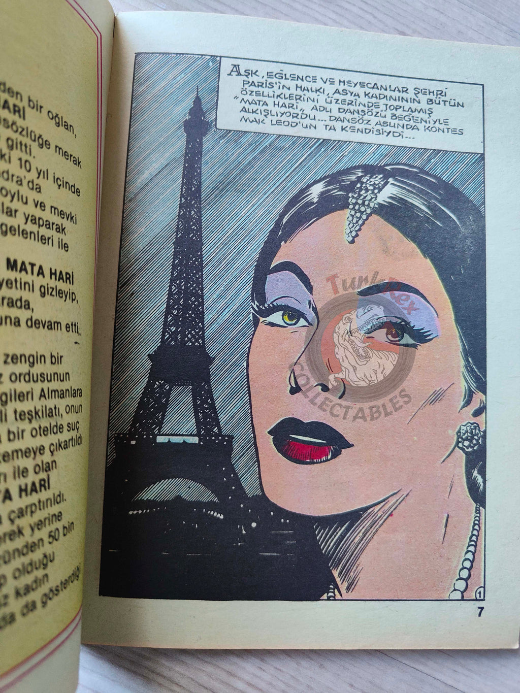 Mata Hari Turkish Comic Turkey Classics Illustrated