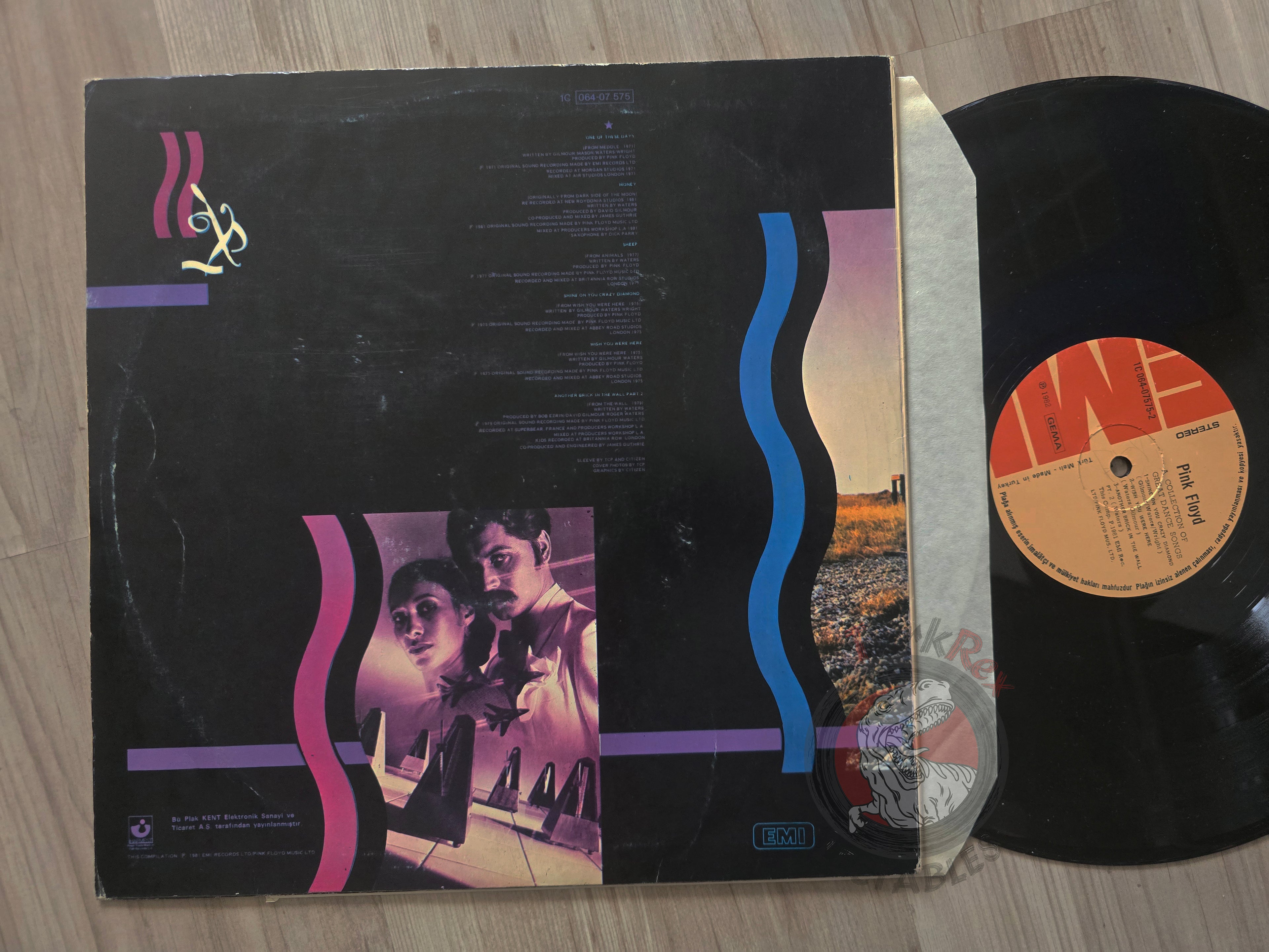 Pink Floyd – A Collection Of Great Dance Songs Turkish Pressing Vinyl Turkey Edition